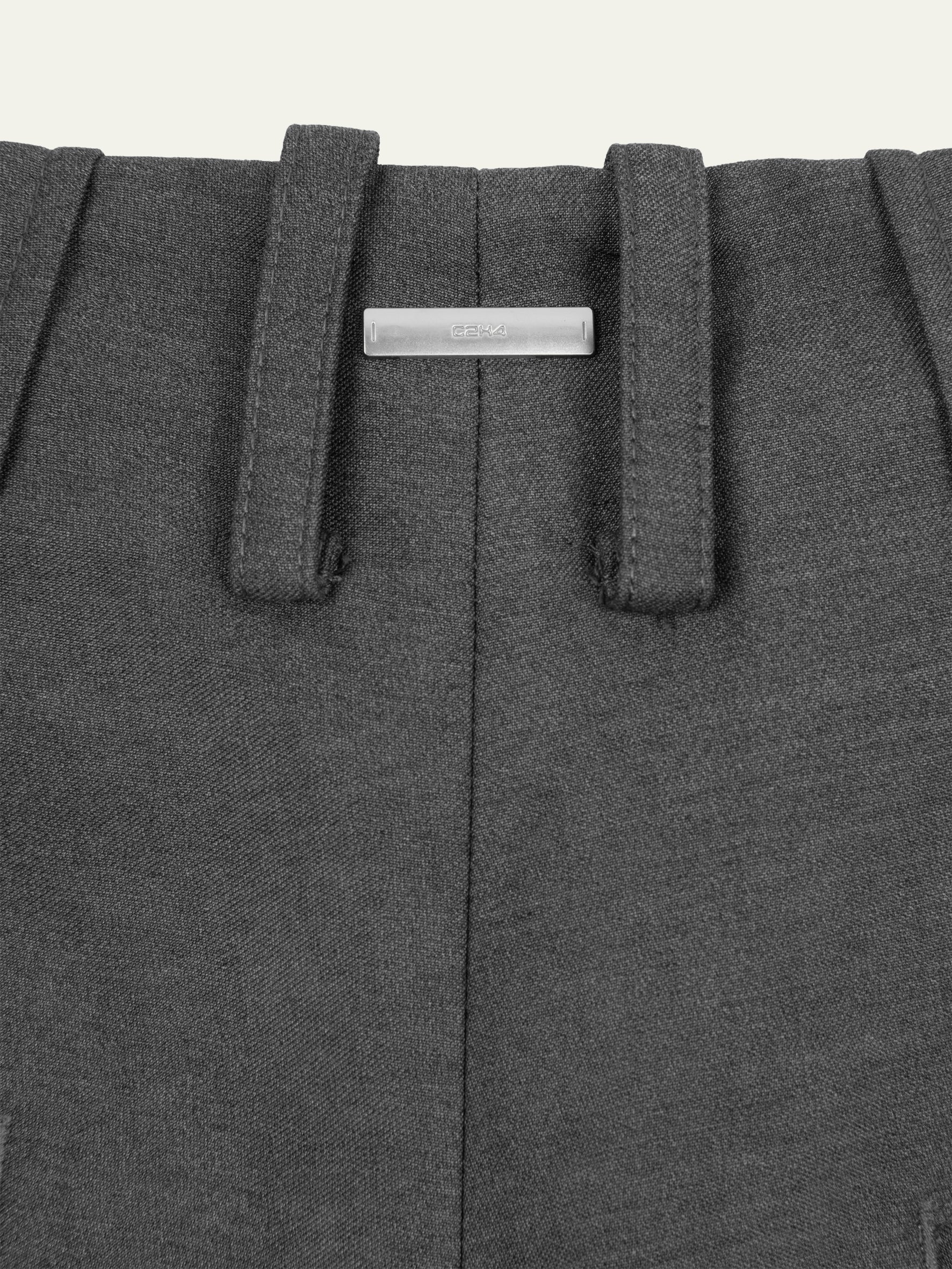 007 - C. Perriand Pleated Waistless Shorts - Image 12