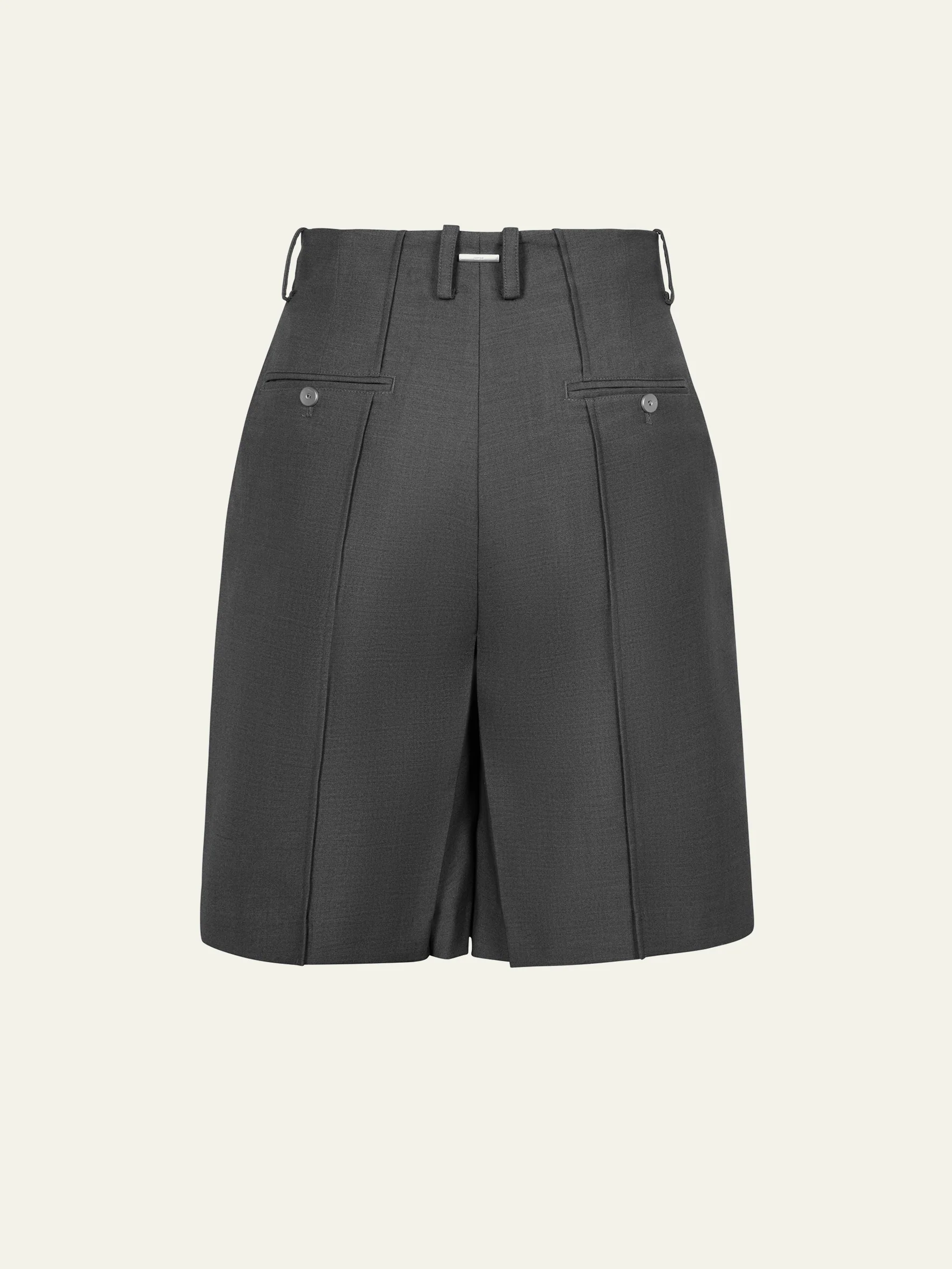 007 - C. Perriand Pleated Waistless Shorts - Image 6