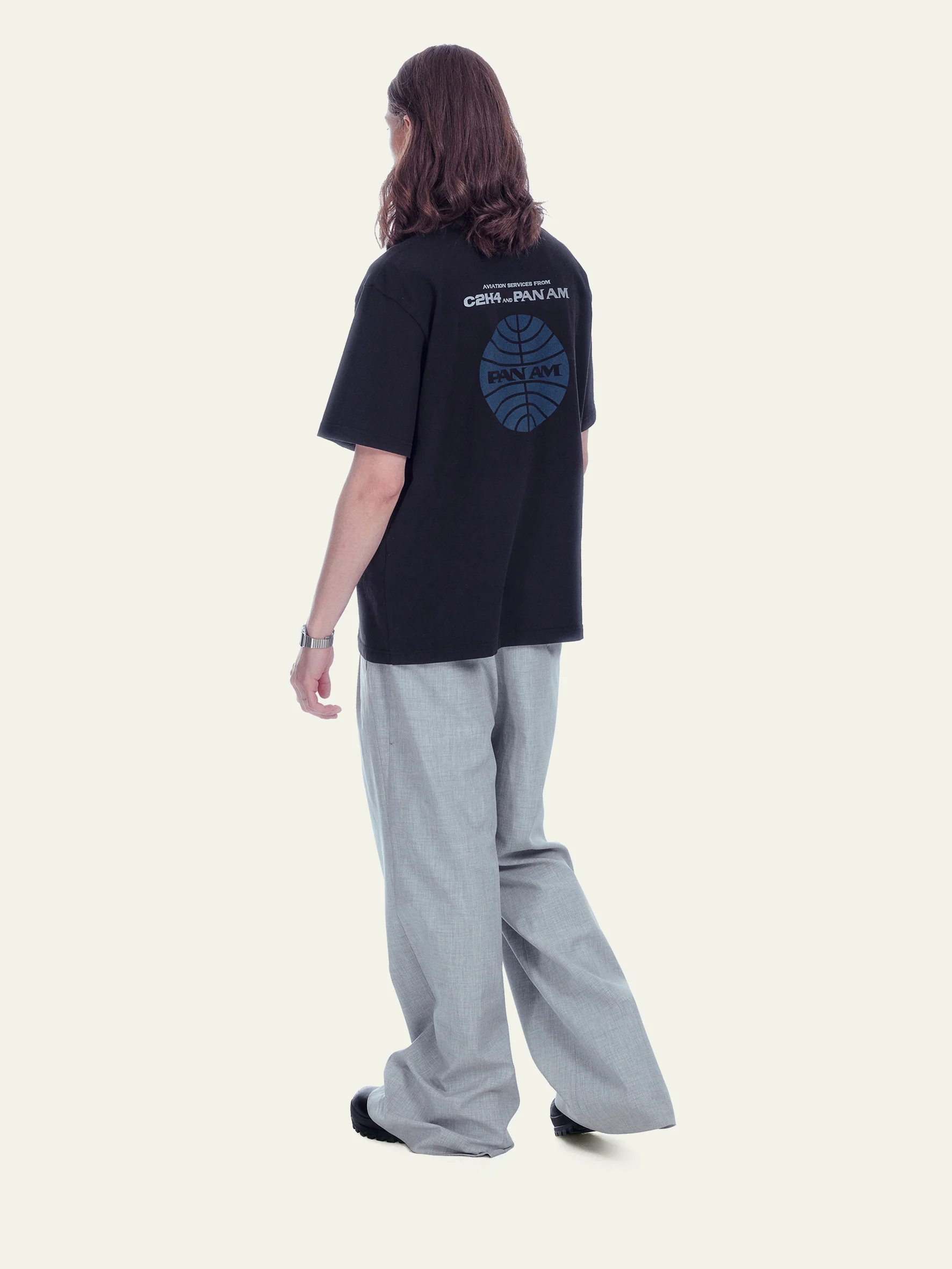 Pan Am® × C2H4® Air Route T-shirt - Image 4