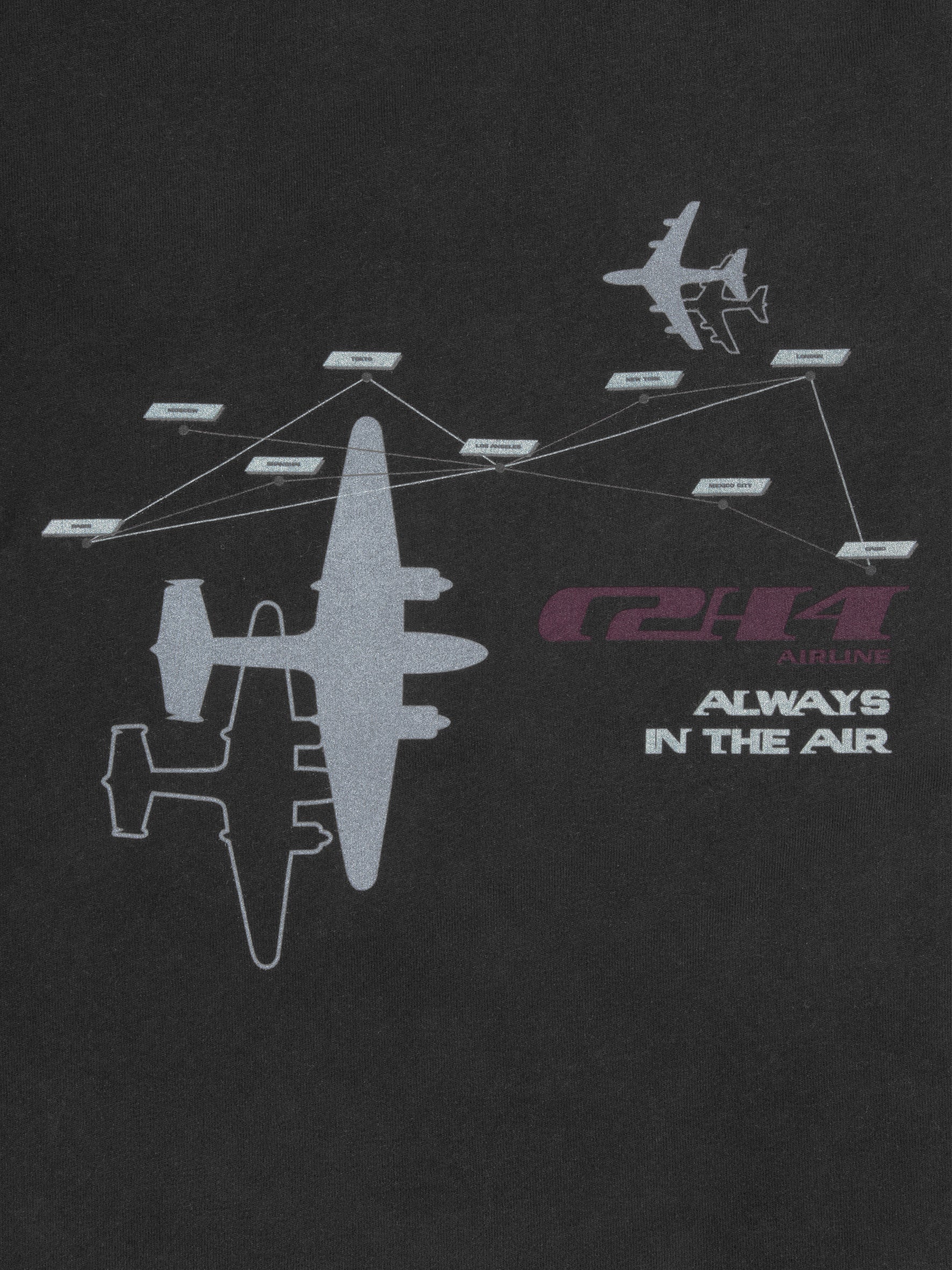 Pan Am® × C2H4® Air Route T-shirt - Image 7
