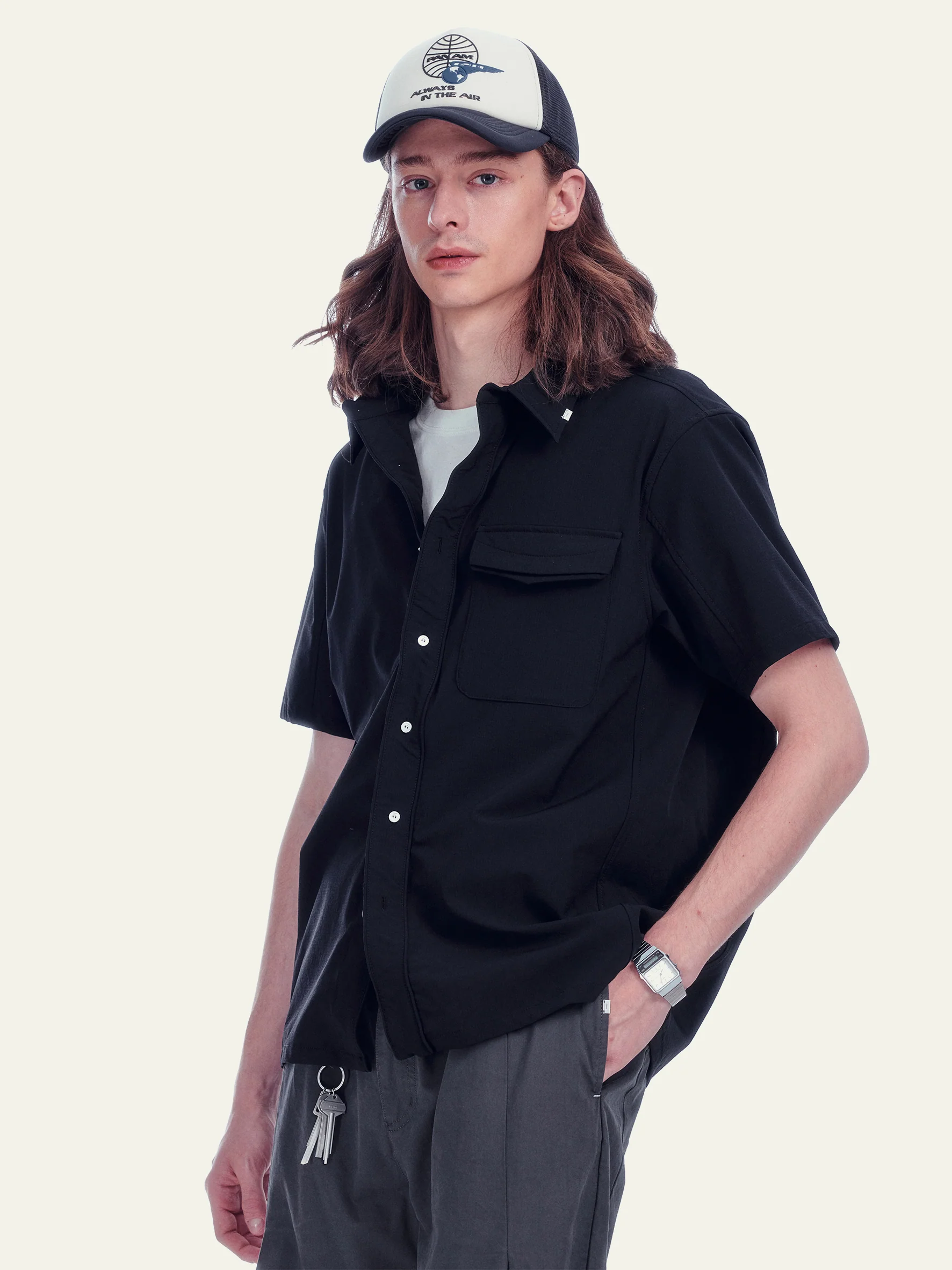 Pan Am® × C2H4® Logo Truck Hat - Image 9