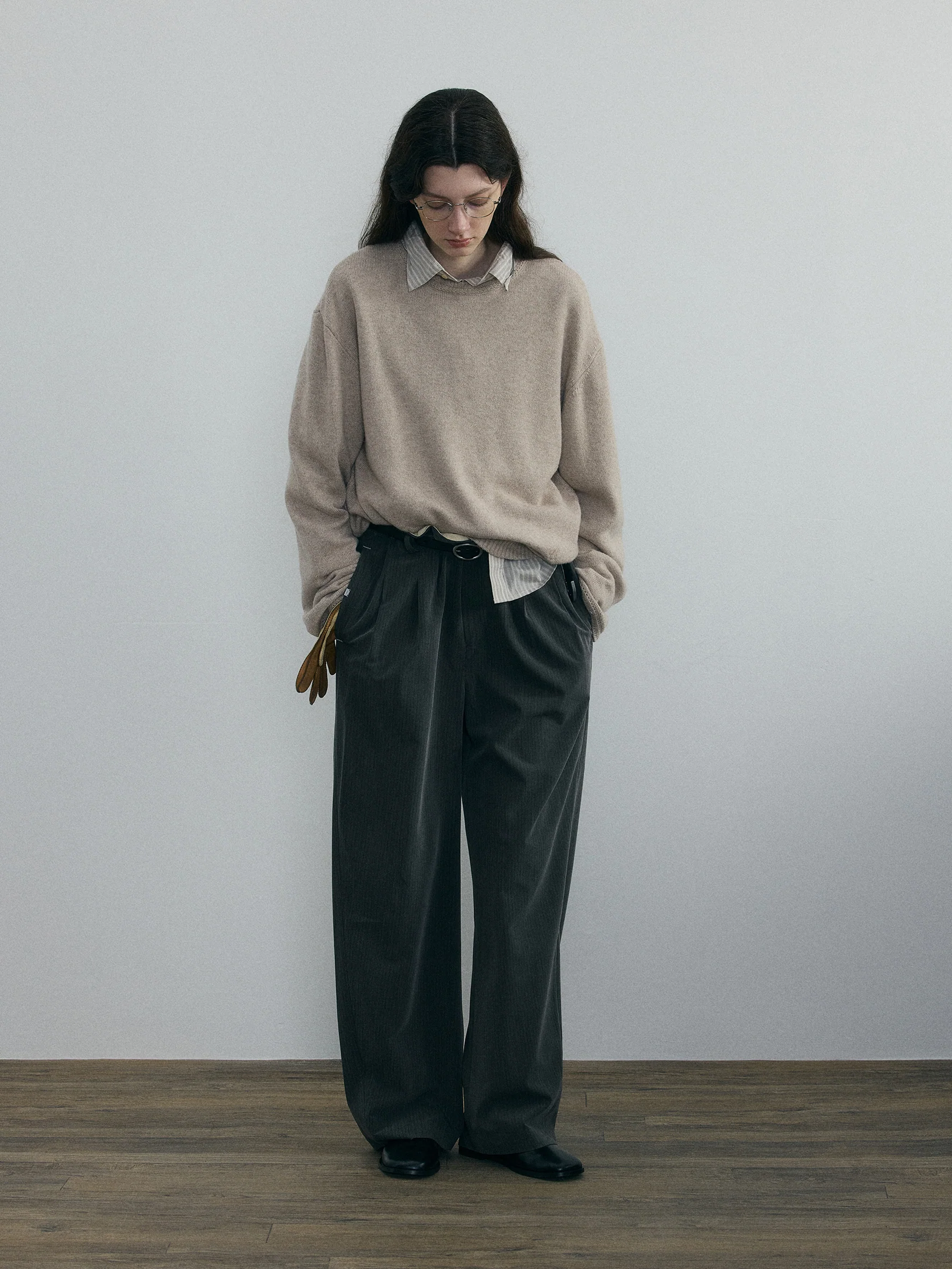 011 - Barista Knitted Wool Sweater - Image 3