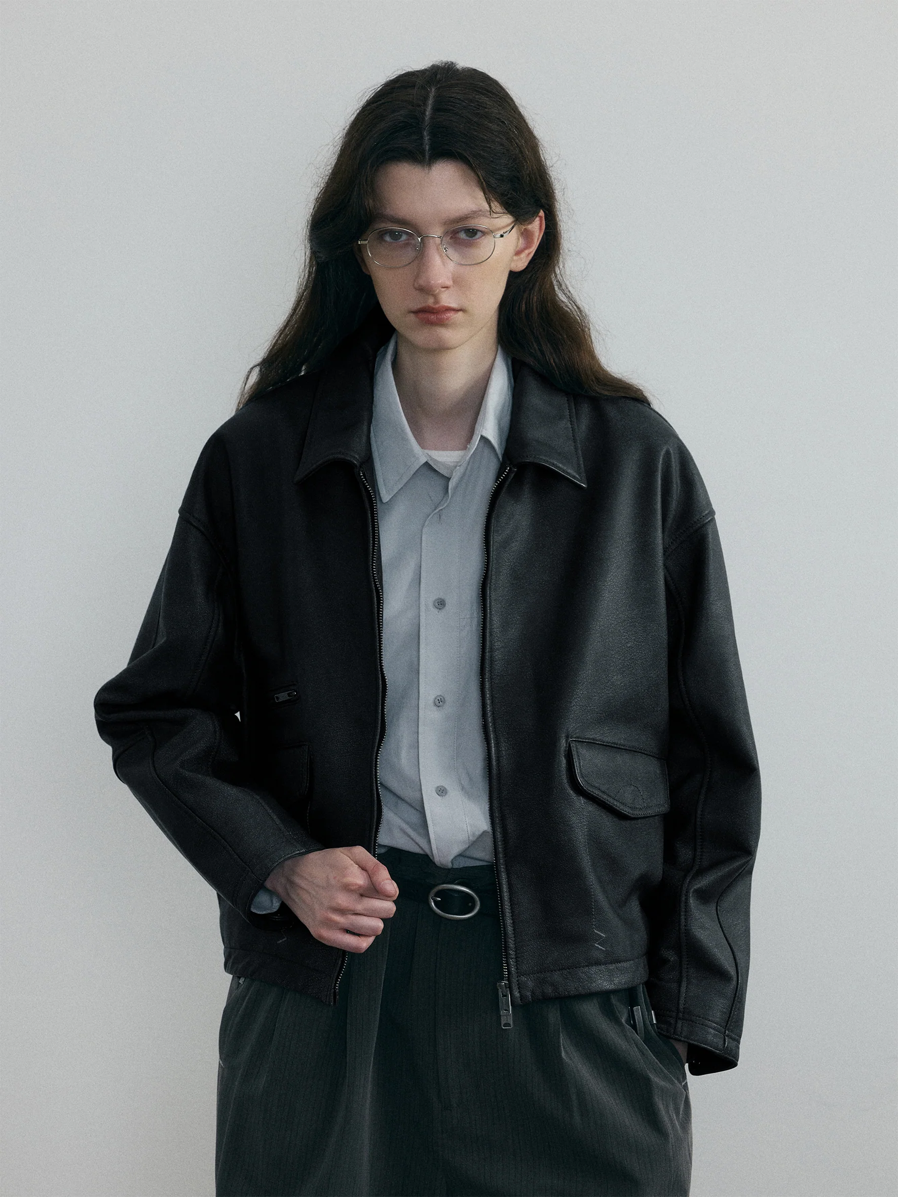 011 - Berghain Profile Leather Jacket