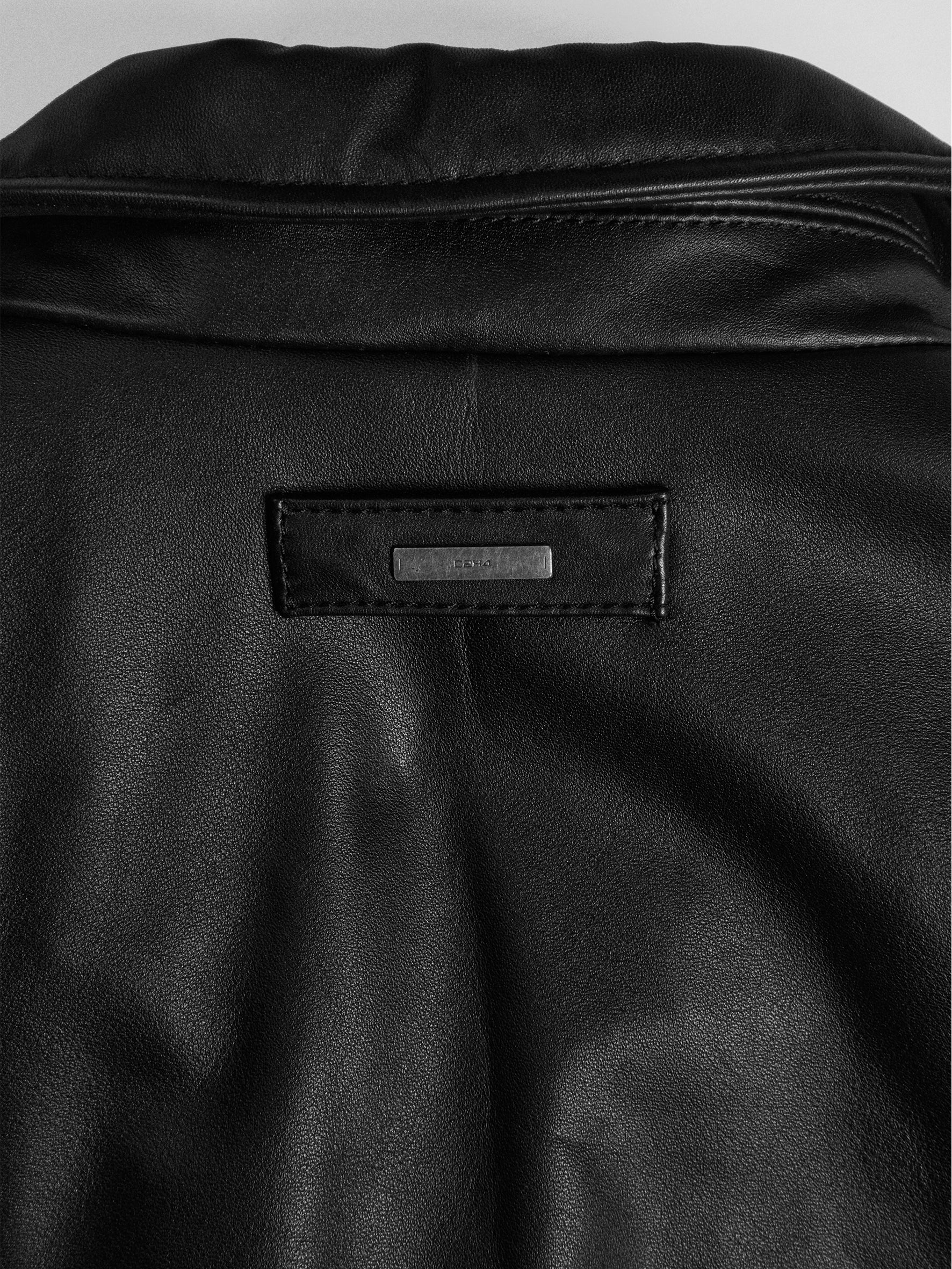 011 - Berghain Profile Leather Jacket - Image 11