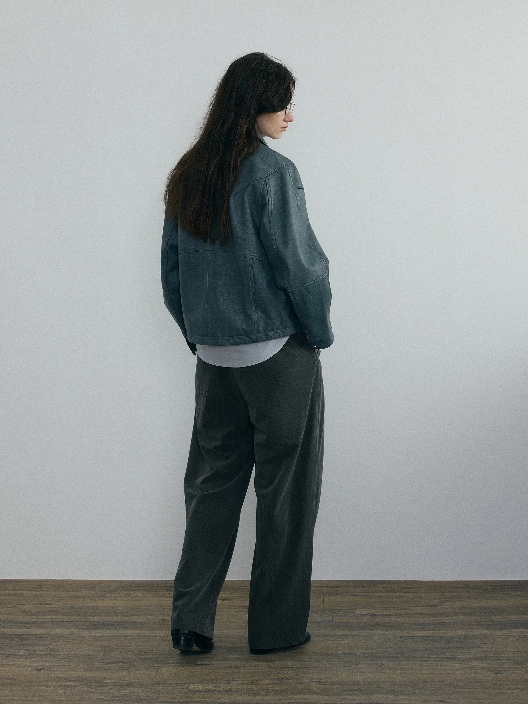 011 - Berghain Profile Leather Jacket - Image 19