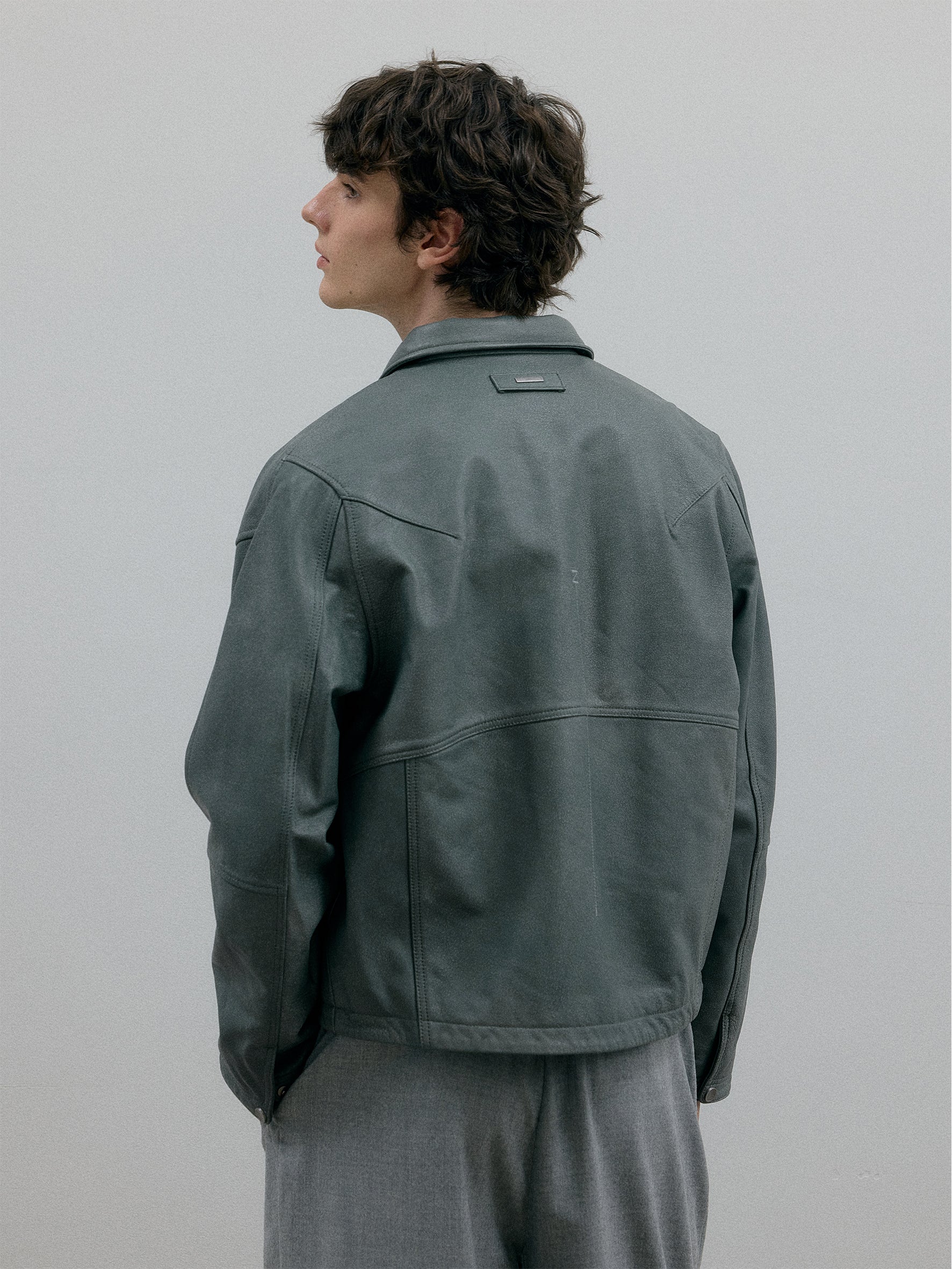 011 - Berghain Profile Leather Jacket - Image 22
