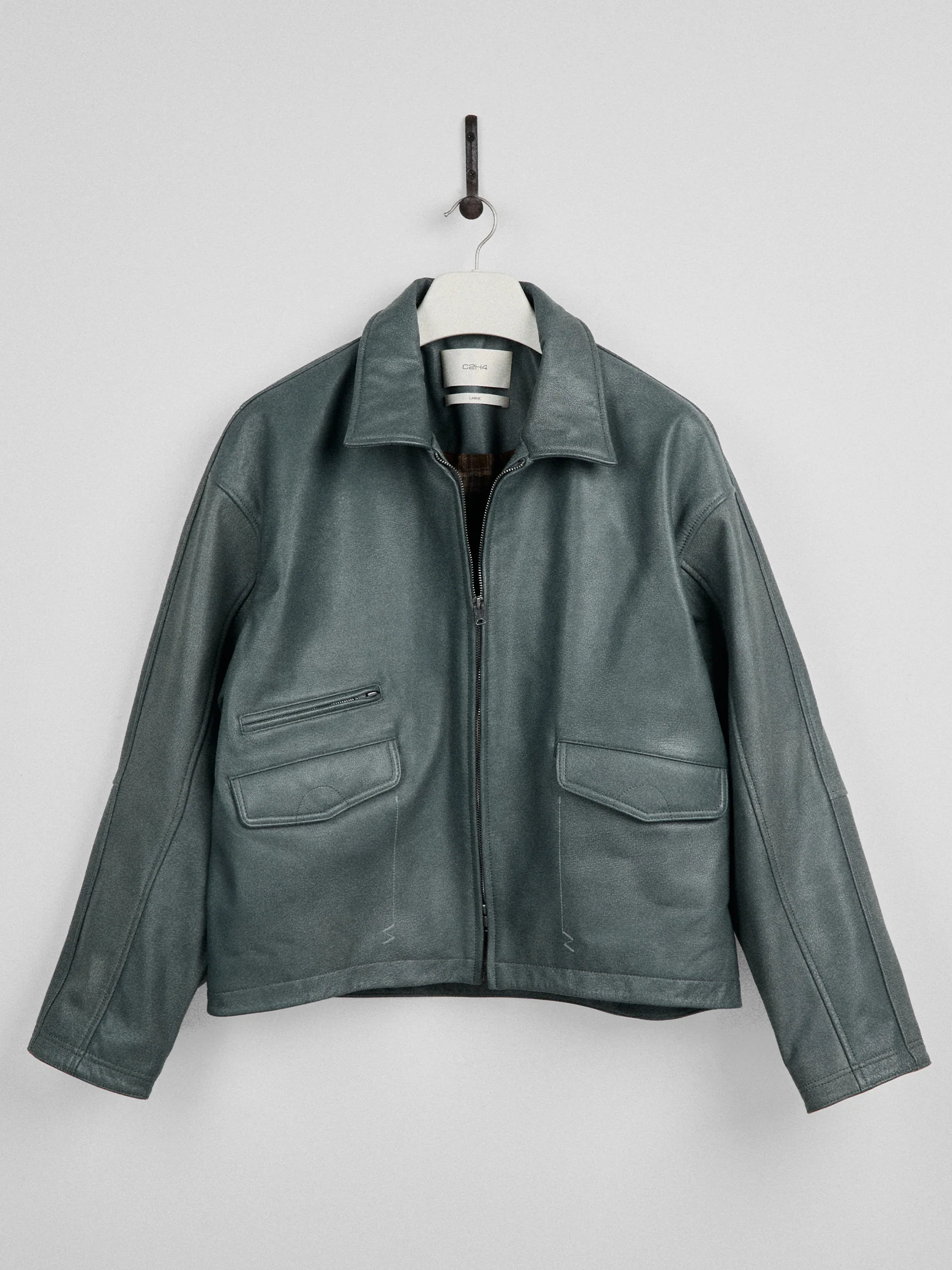 011 - Berghain Profile Leather Jacket - Image 24