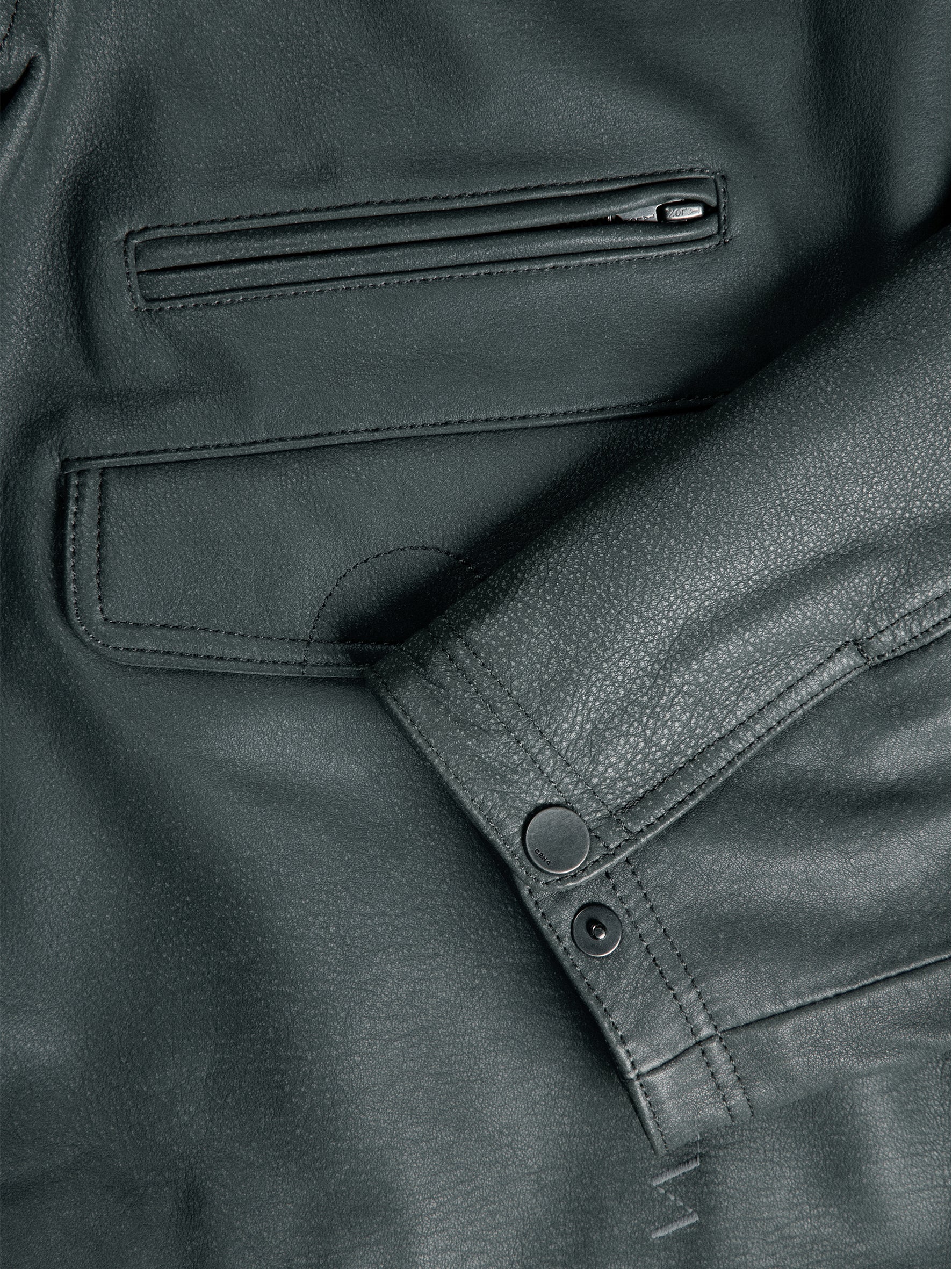 011 - Berghain Profile Leather Jacket - Image 28