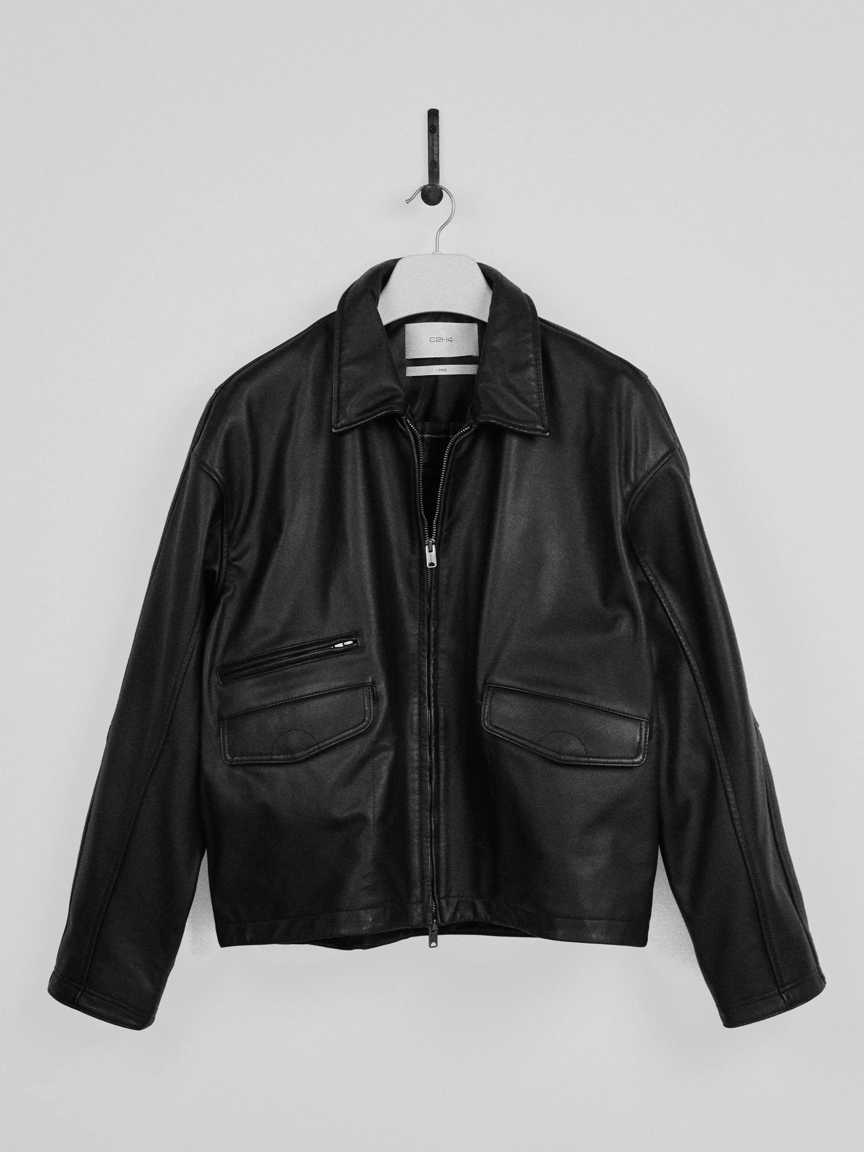 011 - Berghain Profile Leather Jacket - Image 5