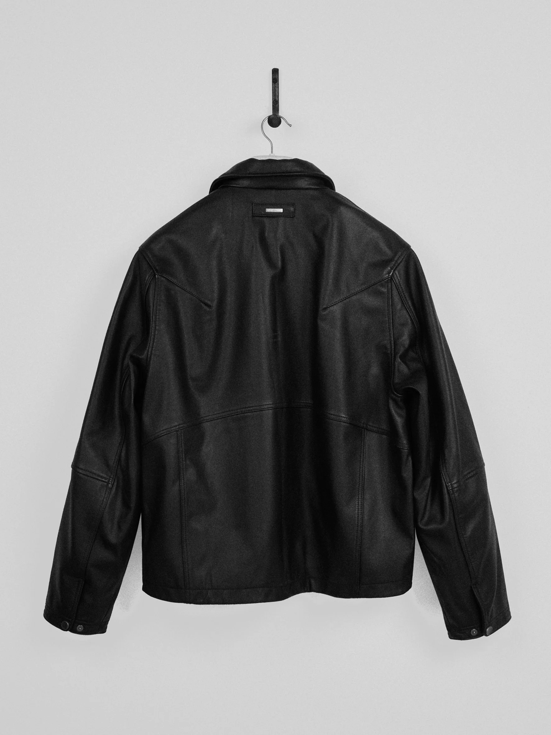 011 - Berghain Profile Leather Jacket - Image 6