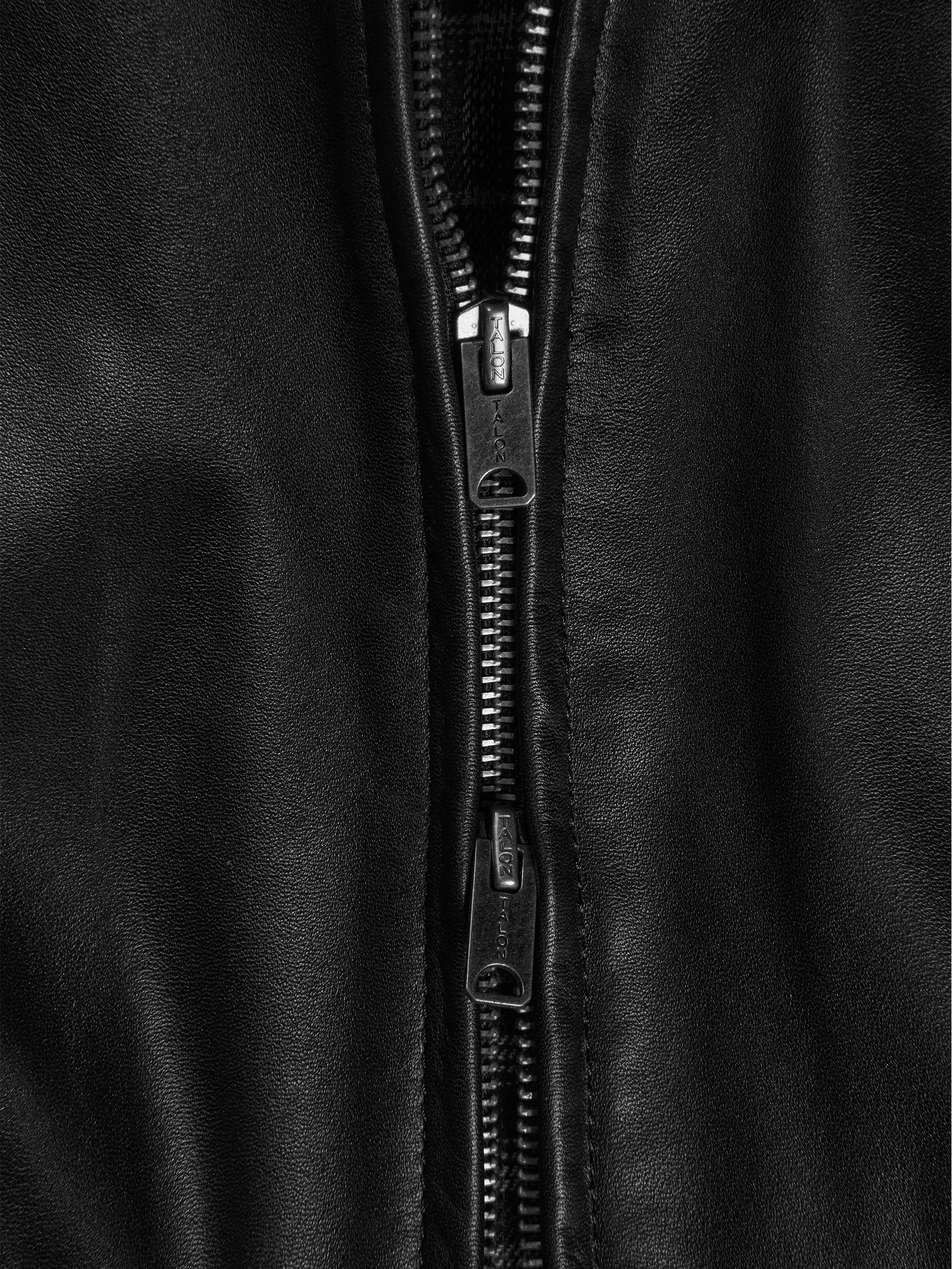 011 - Berghain Profile Leather Jacket - Image 8
