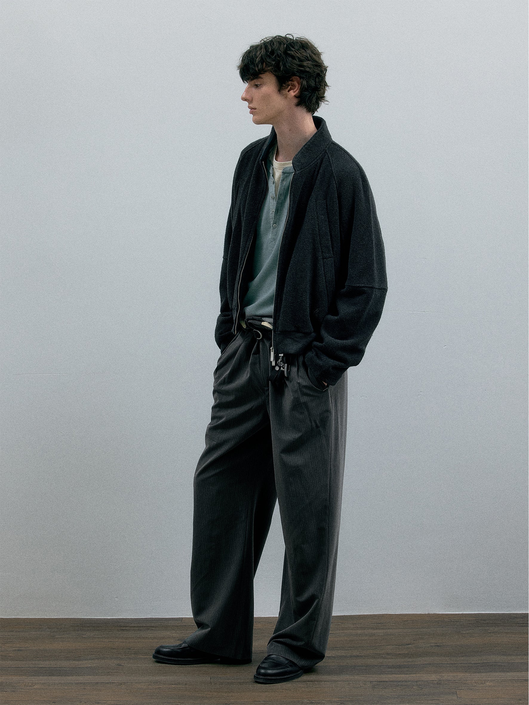 011 - Bourne Zip-up Sweater Jacket - Image 3