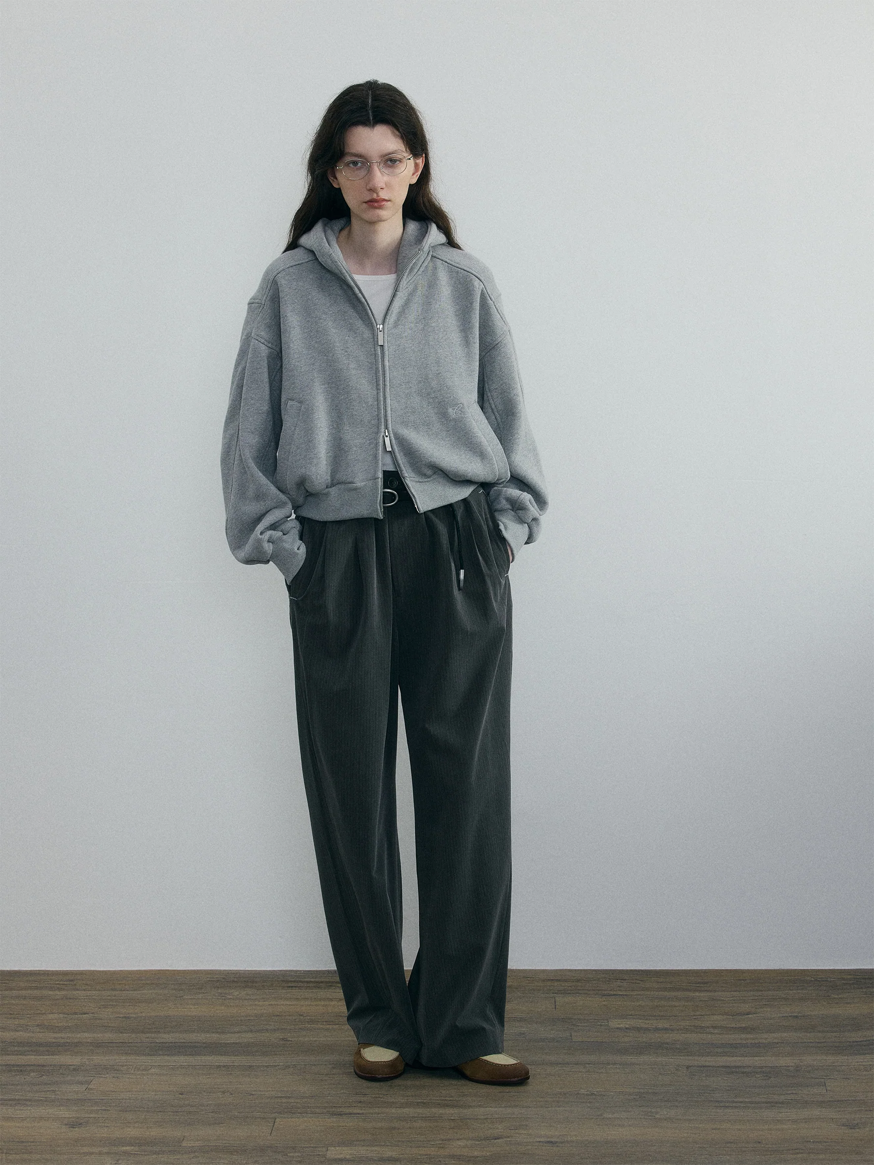 011 - Founder Basic Zip-up Hoodie - Image 3