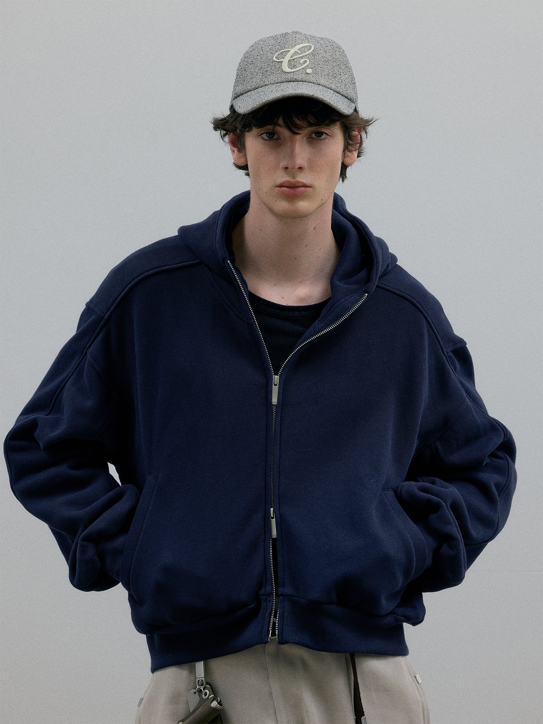 011 - Founder Basic Zip-up Hoodie - Image 9