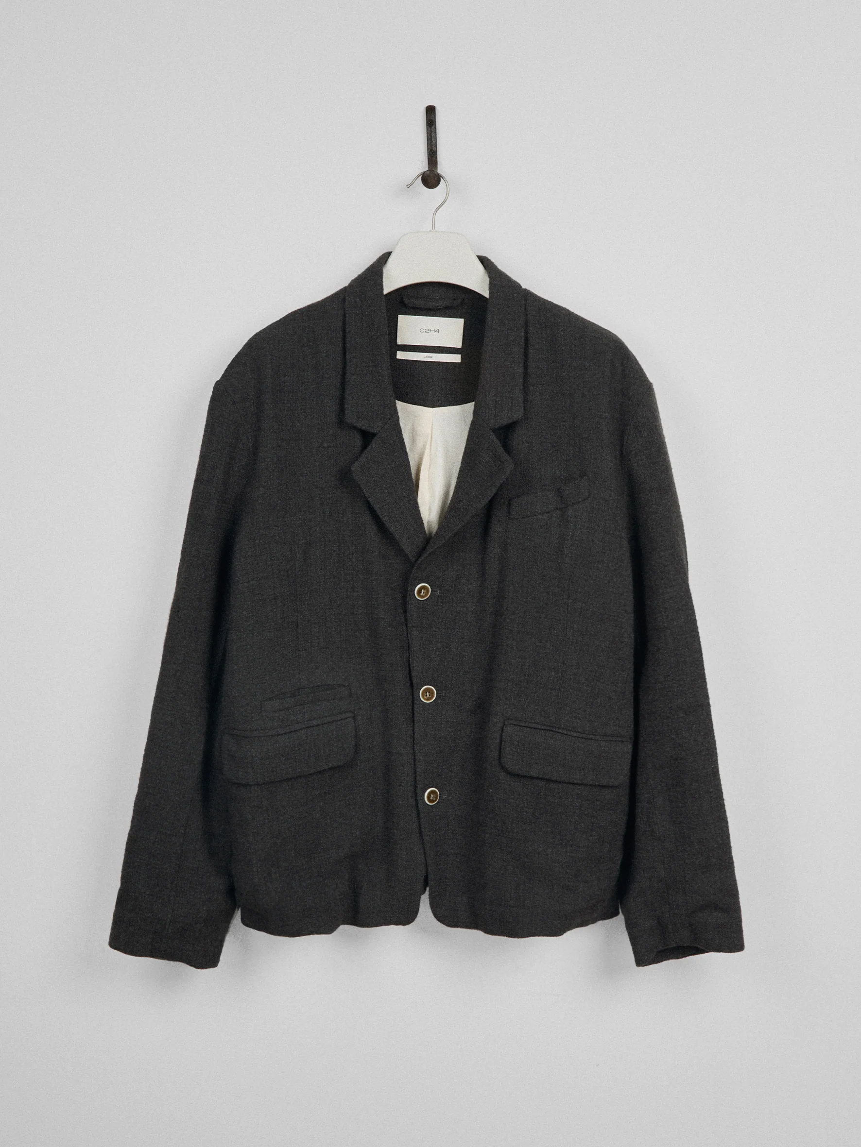 011 - Marylebone Washed Wool Blazer - Image 9