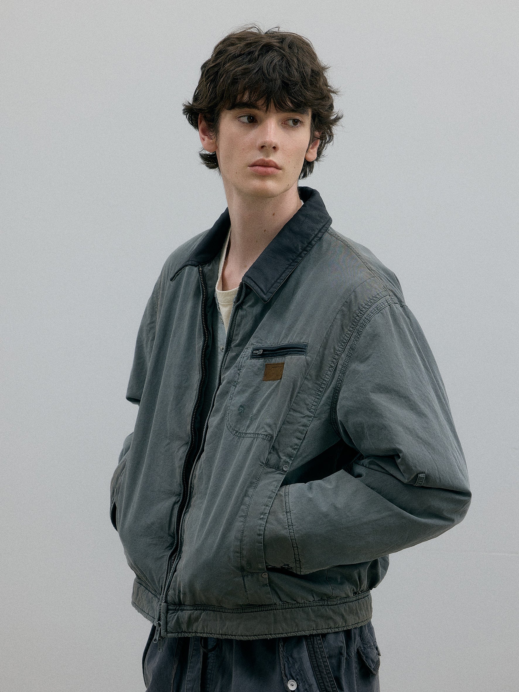 011 - Mechanist Quilted Work Jacket - Image 17