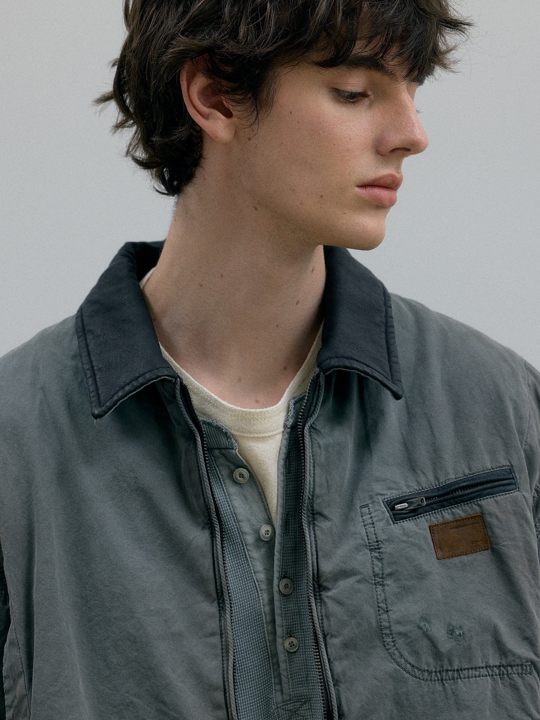 011 - Mechanist Quilted Work Jacket - Image 18