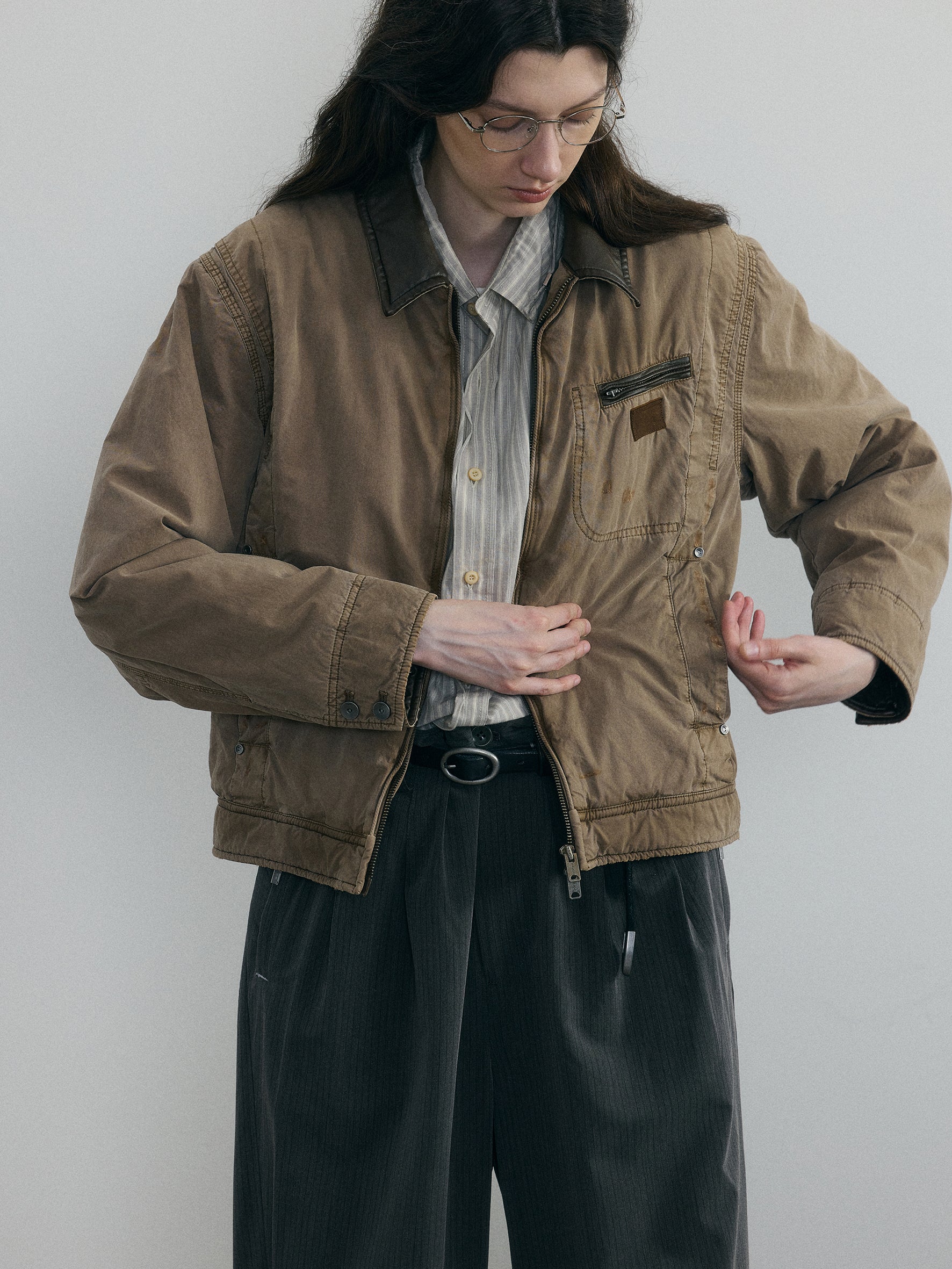 011 - Mechanist Quilted Work Jacket - Image 2
