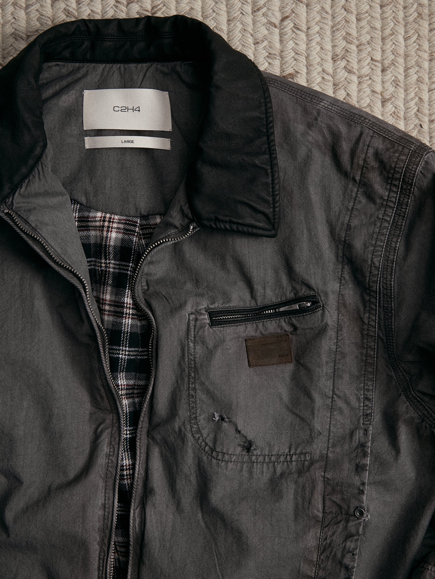 011 - Mechanist Quilted Work Jacket - Image 21