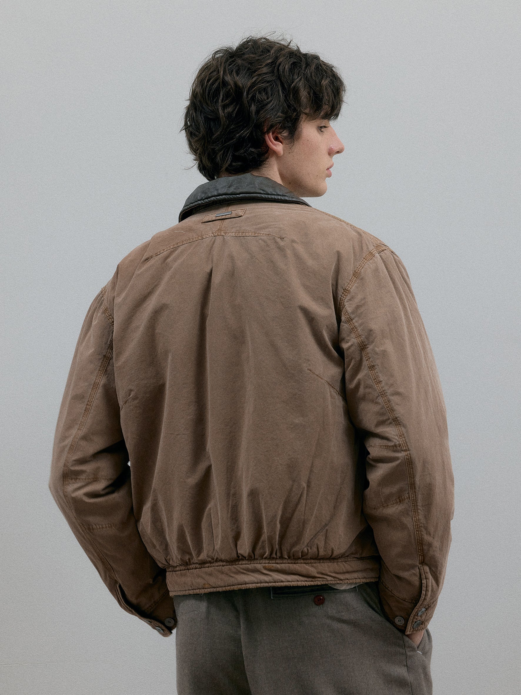 011 - Mechanist Quilted Work Jacket - Image 6