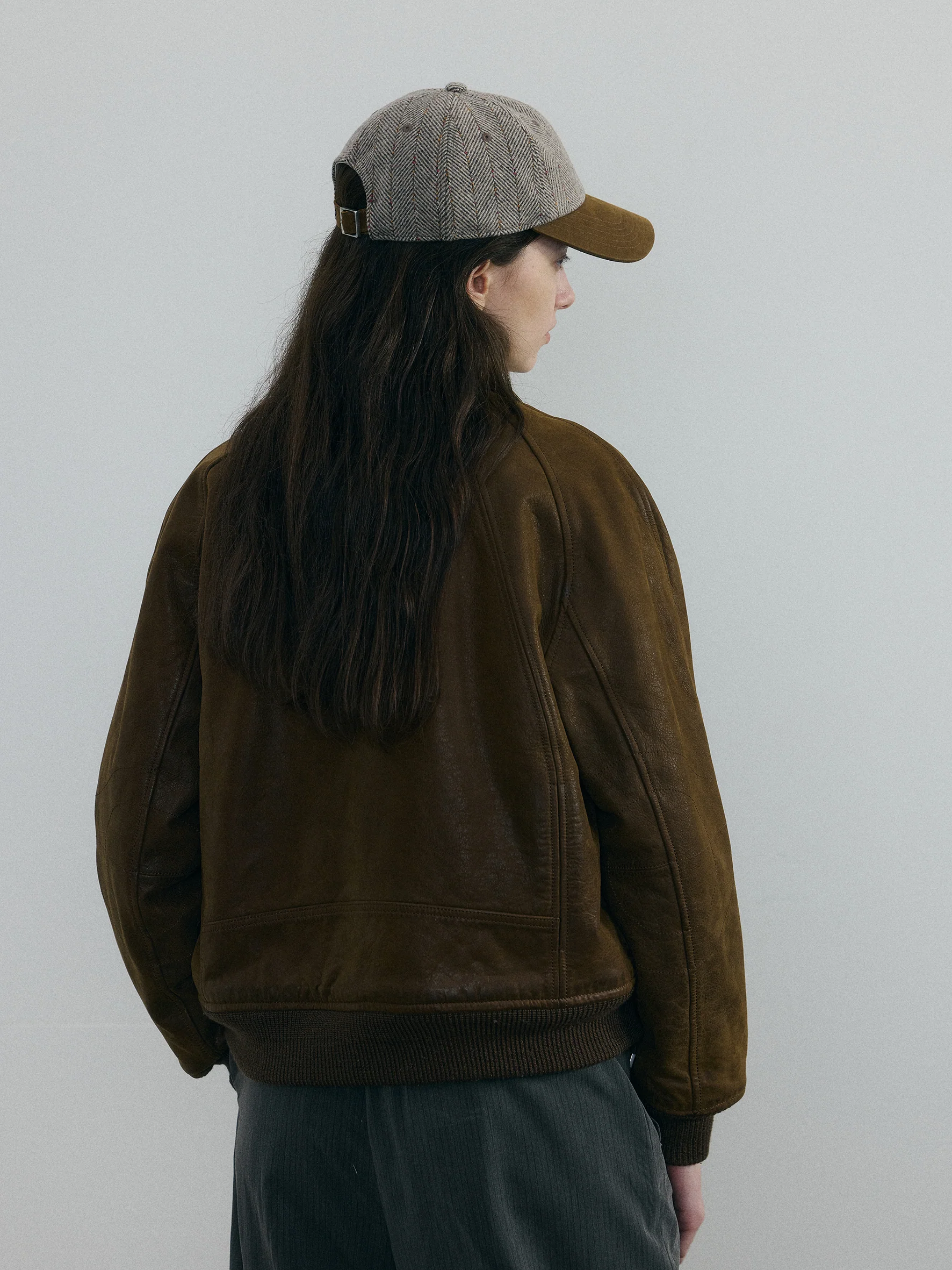 011 - Moccasin Memory Faded A-2 Leather Jacket - Image 25