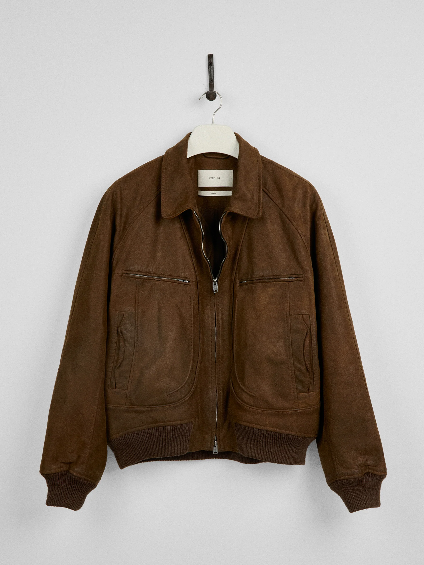 011 - Moccasin Memory Faded A-2 Leather Jacket - Image 29