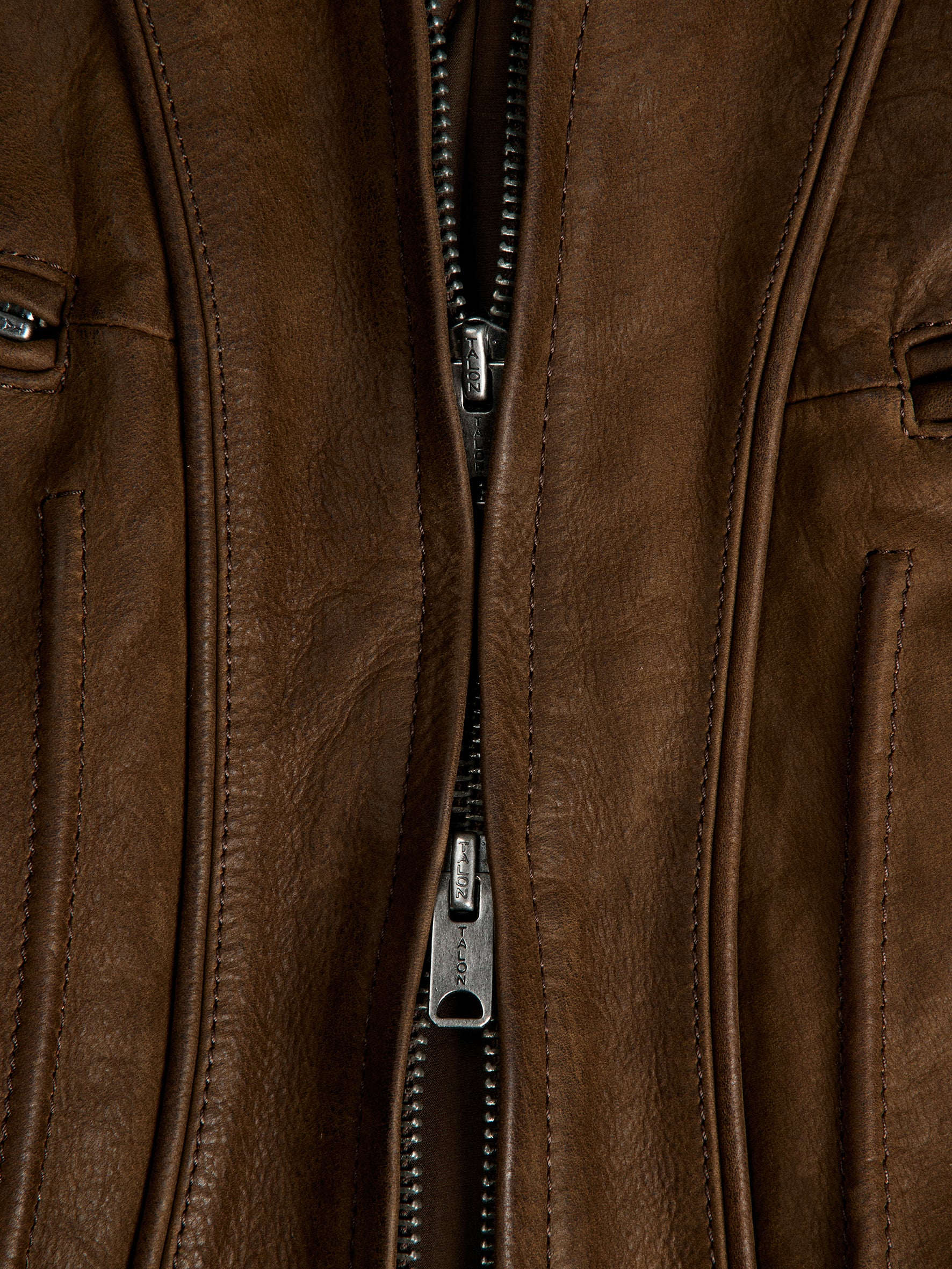011 - Moccasin Memory Faded A-2 Leather Jacket - Image 32