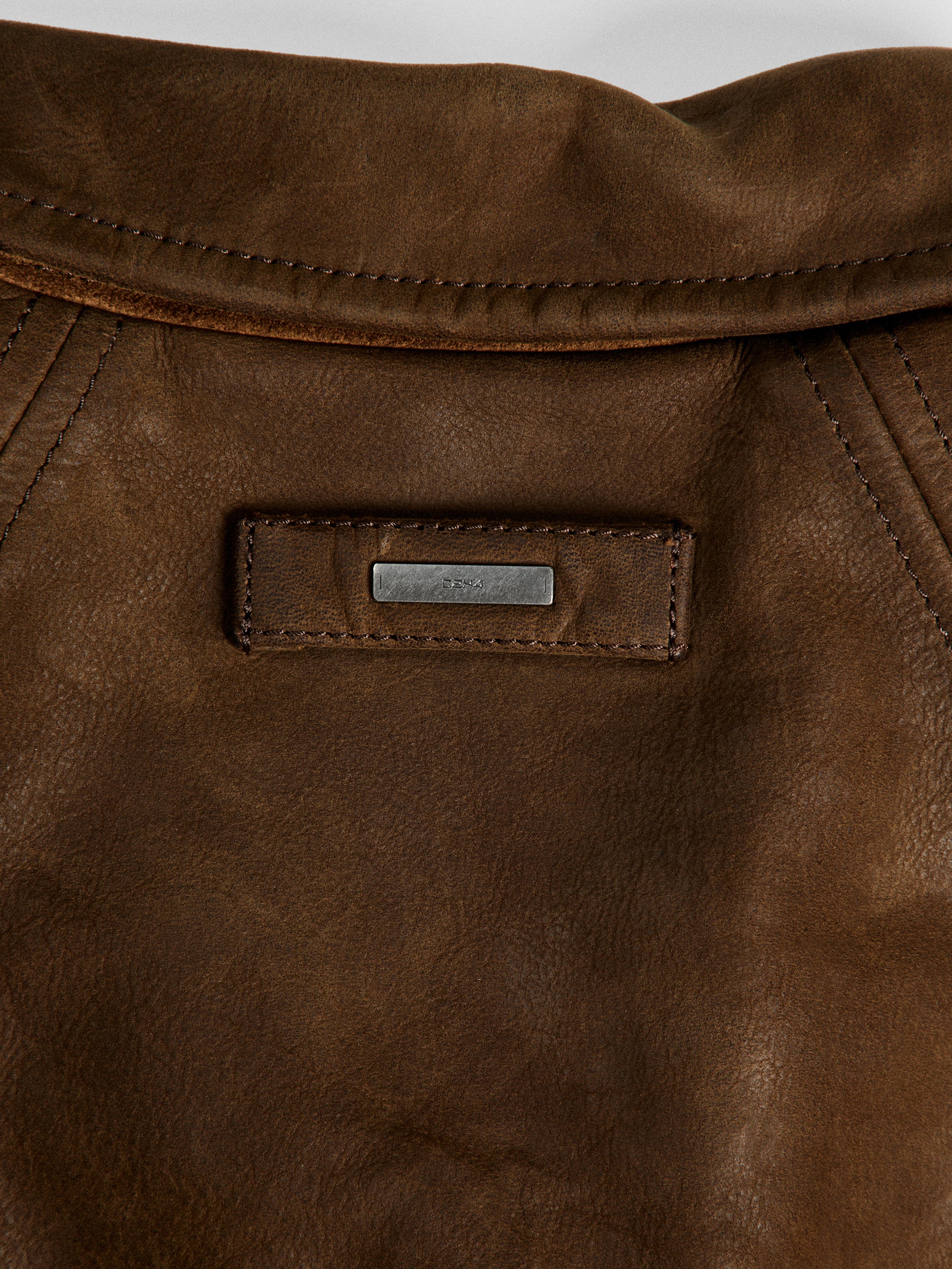 011 - Moccasin Memory Faded A-2 Leather Jacket - Image 34
