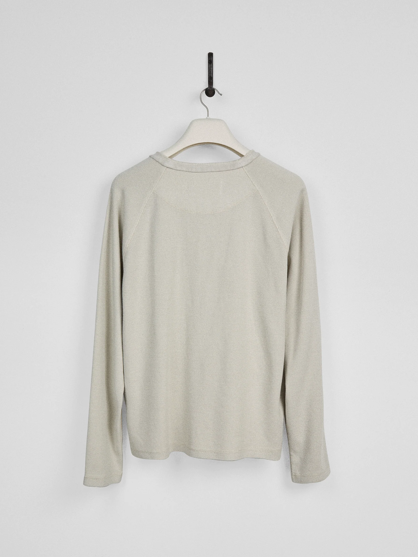 011 - Moccasin Memory Textured Henley - Image 14