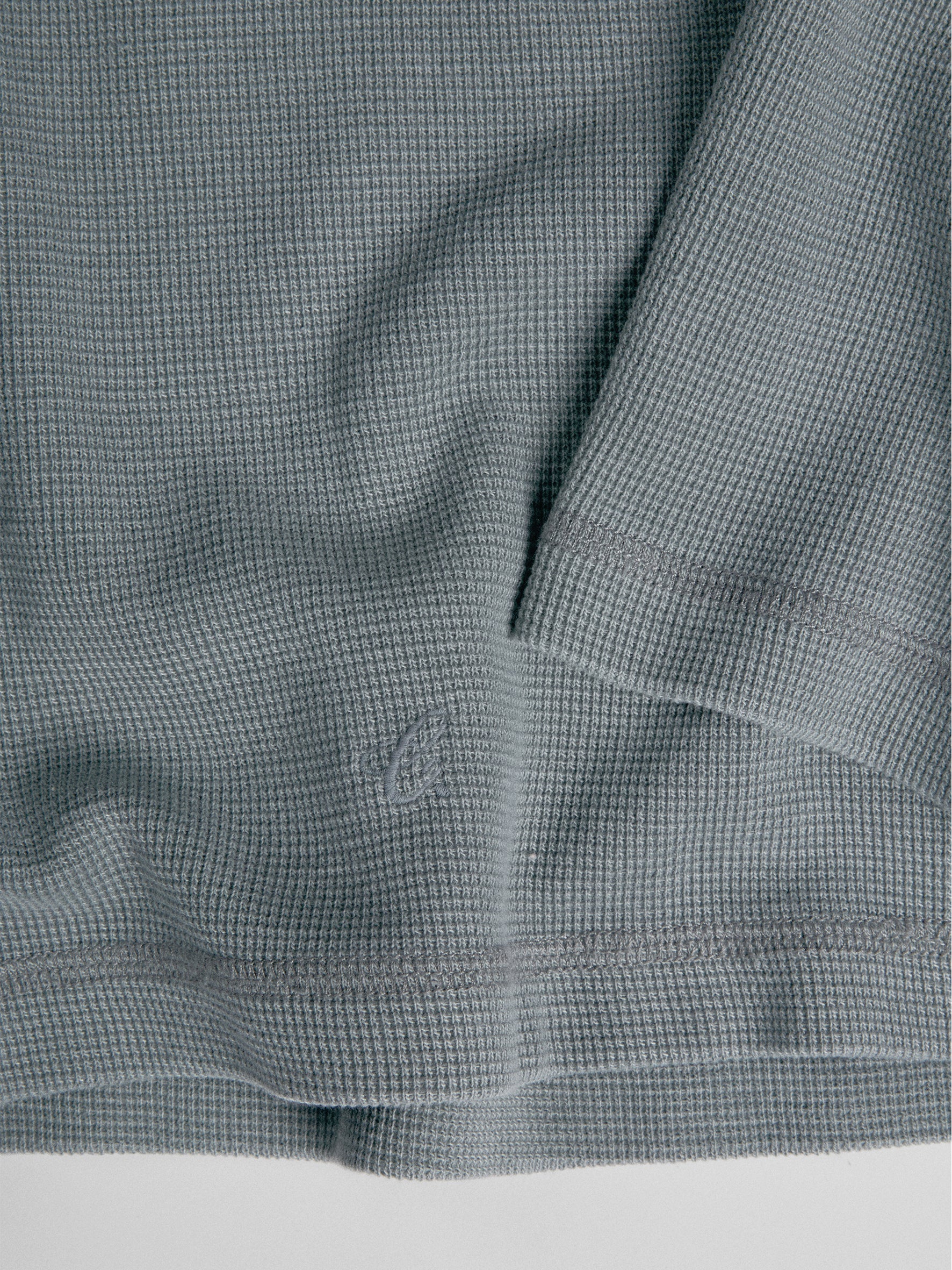 011 - Moccasin Memory Textured Henley - Image 8