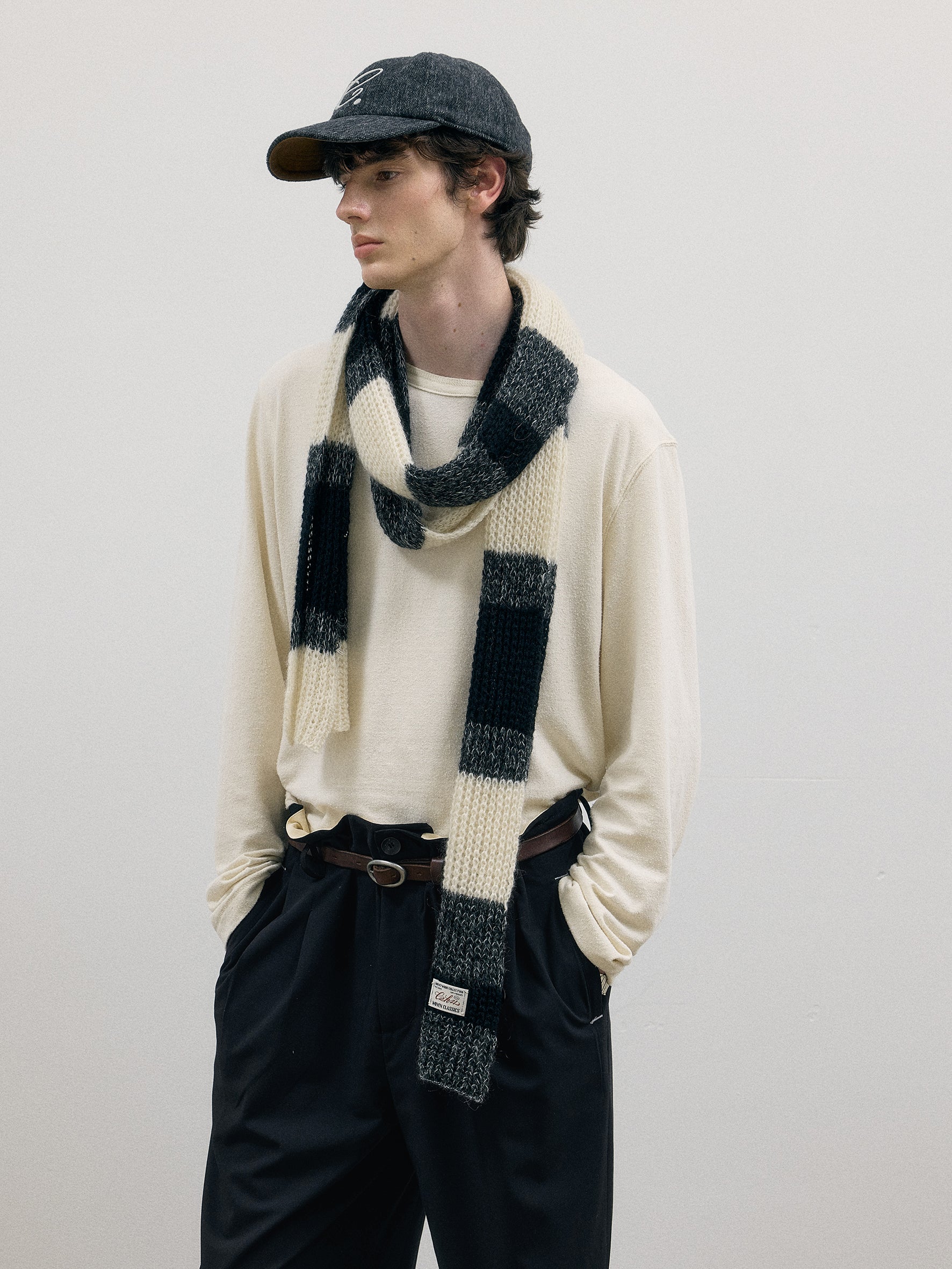 011 - Mohair Stereo Scarf - Image 14