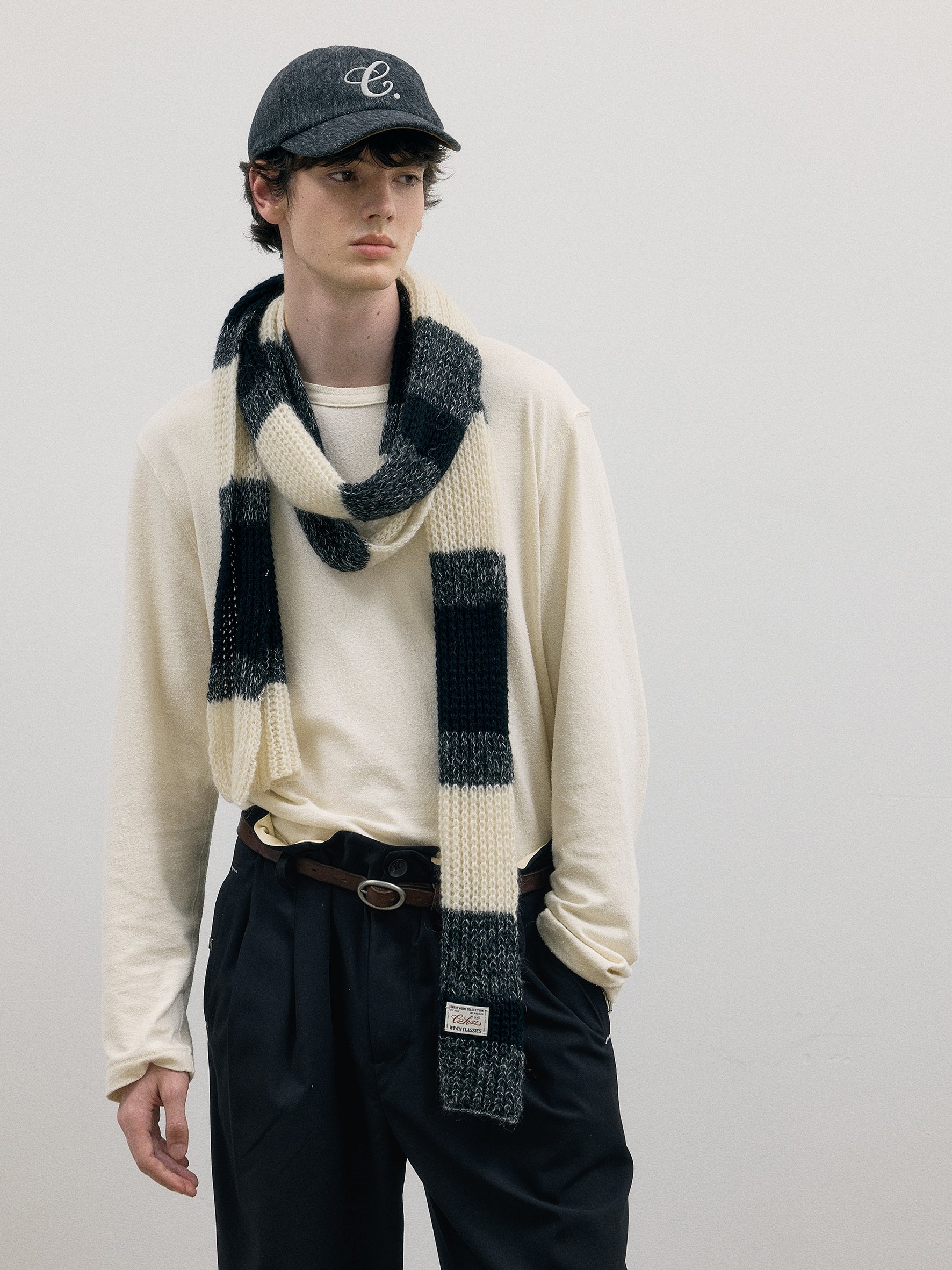 011 - Mohair Stereo Scarf - Image 15