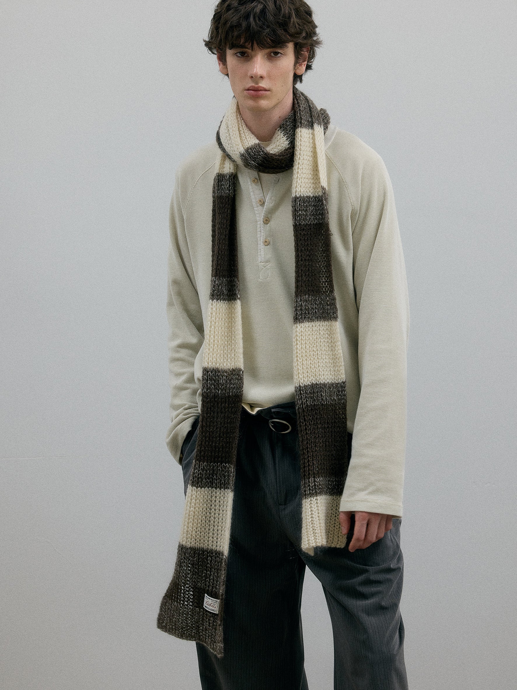 011 - Mohair Stereo Scarf - Image 5