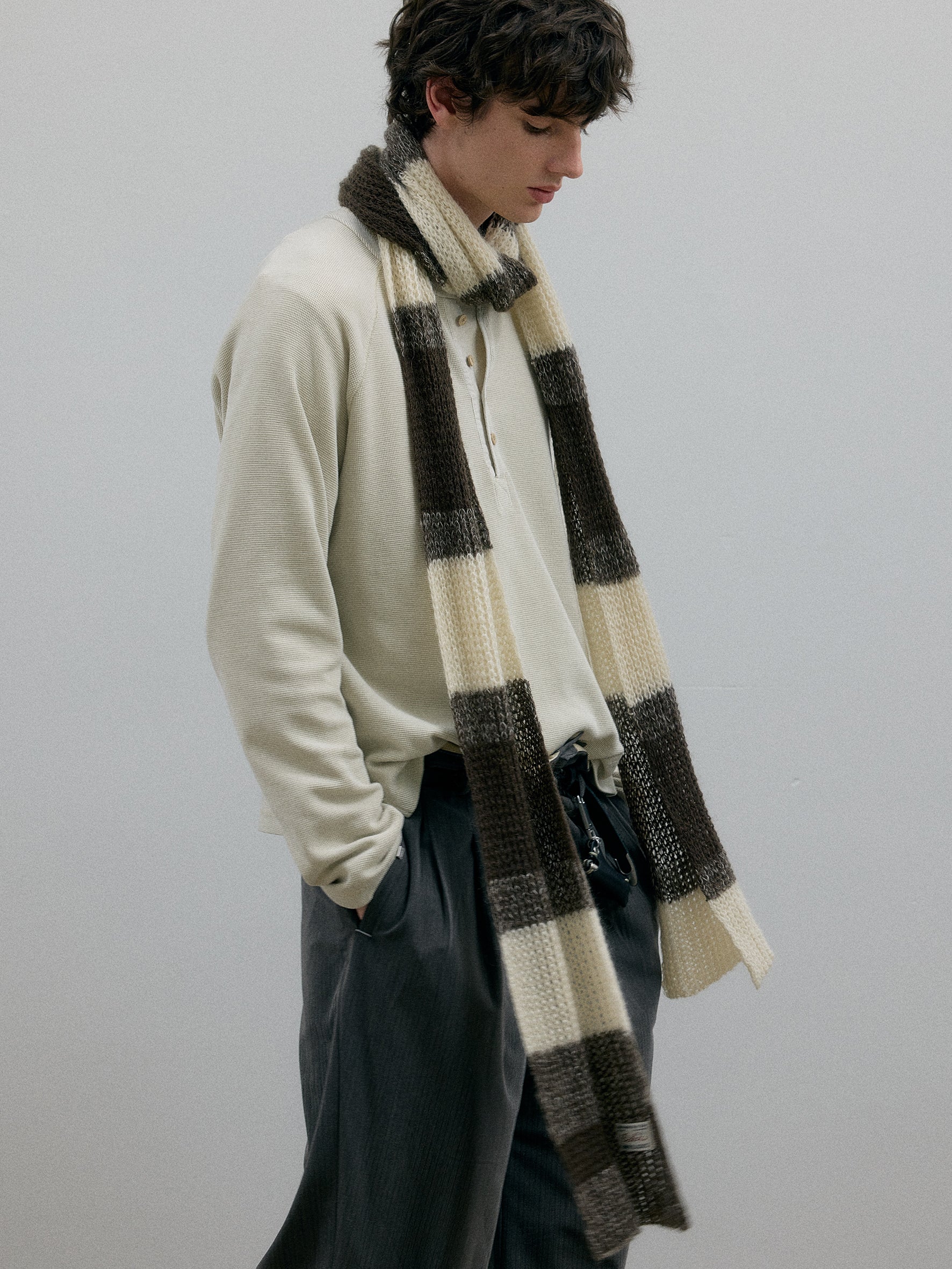 011 - Mohair Stereo Scarf - Image 6