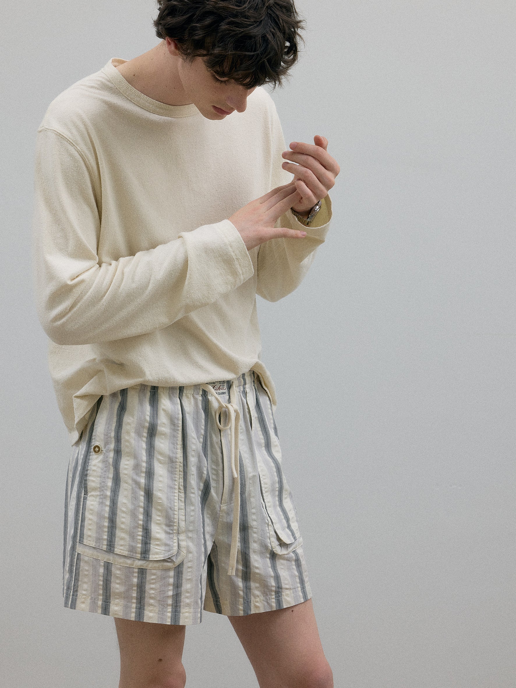 011 - Surry Hill Pyjama Shorts - Image 3