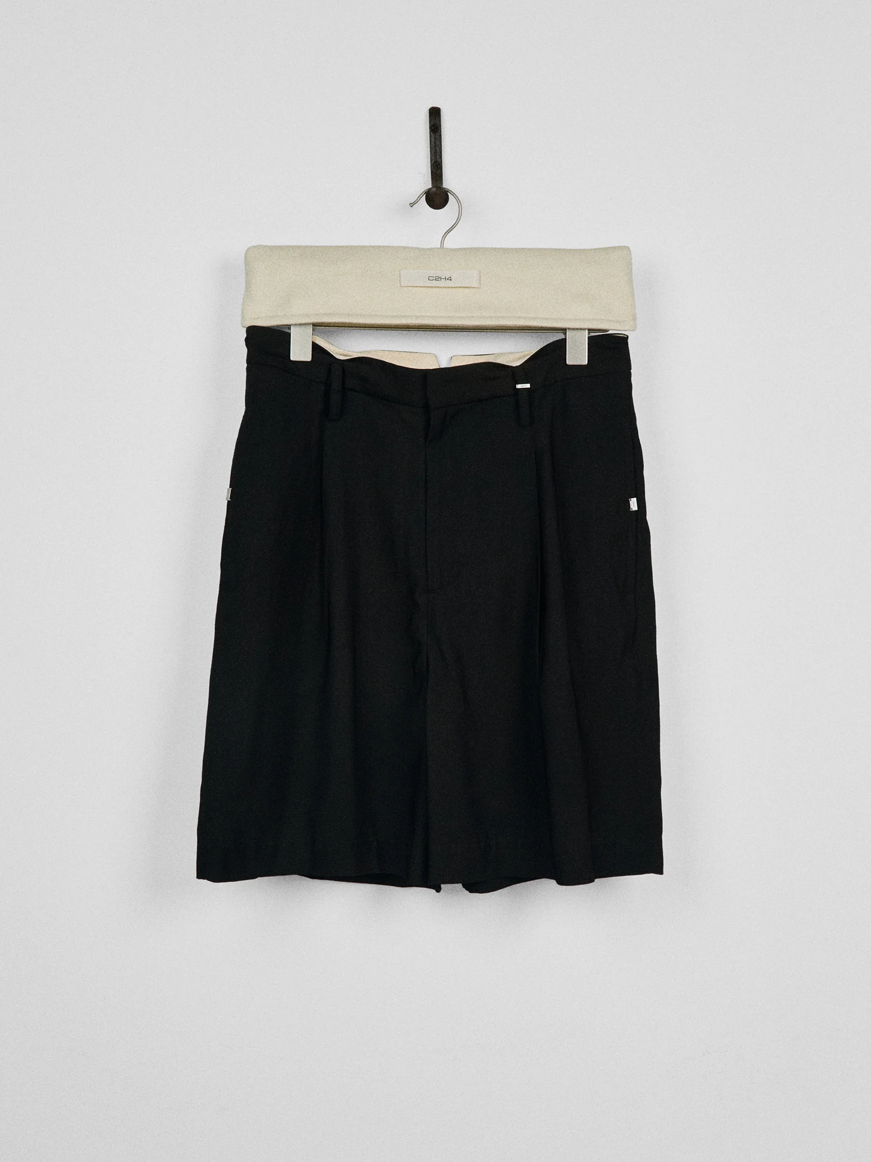 011 - Vrille Fold-over Tailored Shorts - Image 10