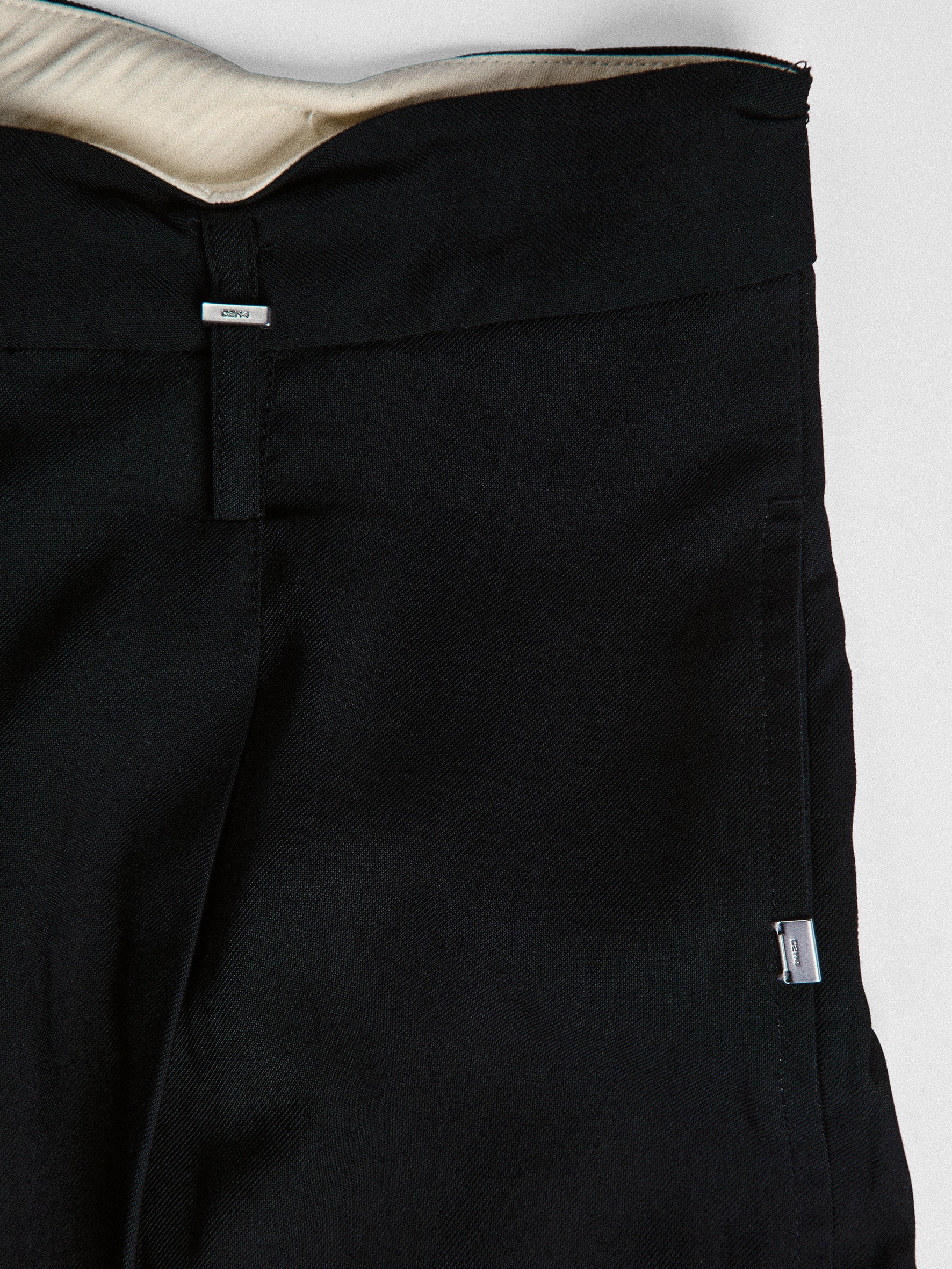 011 - Vrille Fold-over Tailored Shorts - Image 17