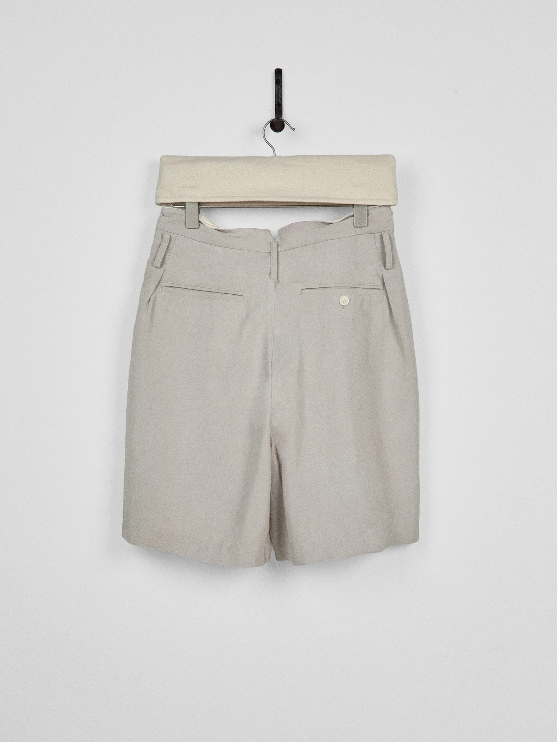 011 - Vrille Fold-over Tailored Shorts - Image 6