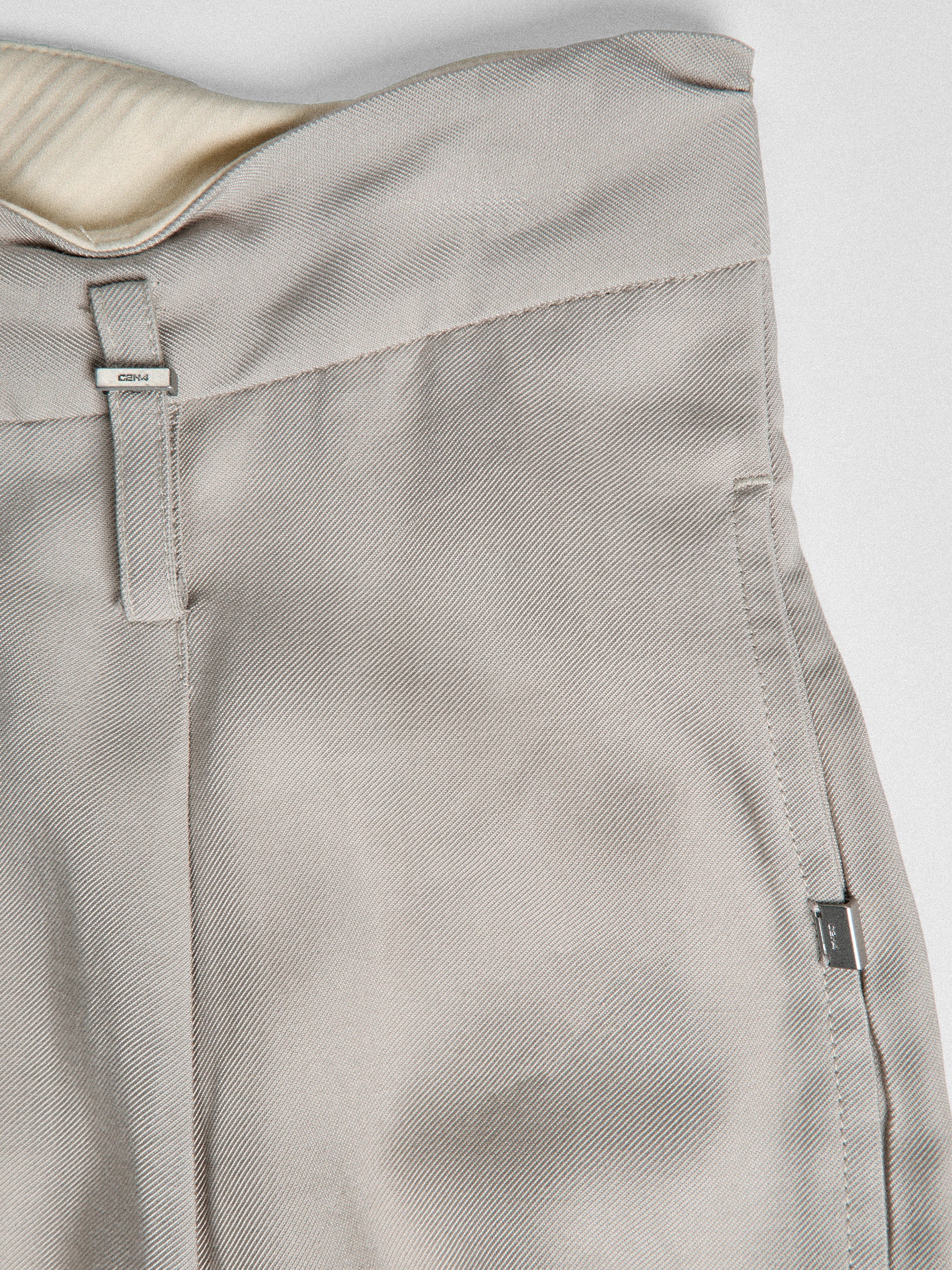 011 - Vrille Fold-over Tailored Shorts - Image 8