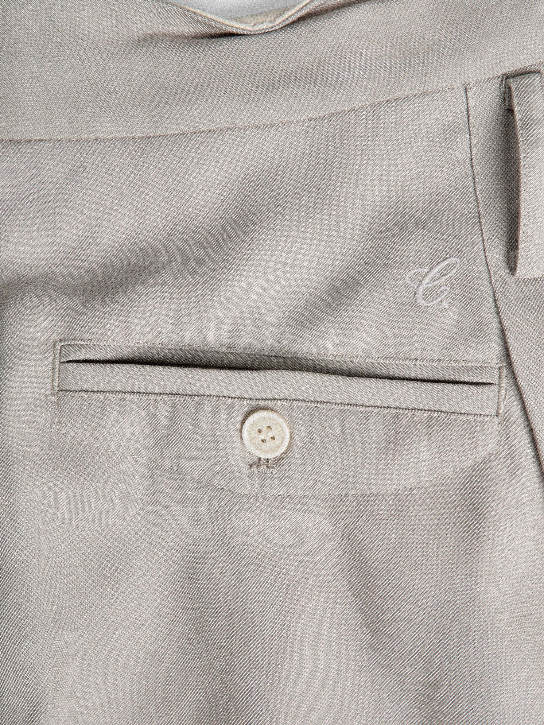 011 - Vrille Fold-over Tailored Shorts - Image 9