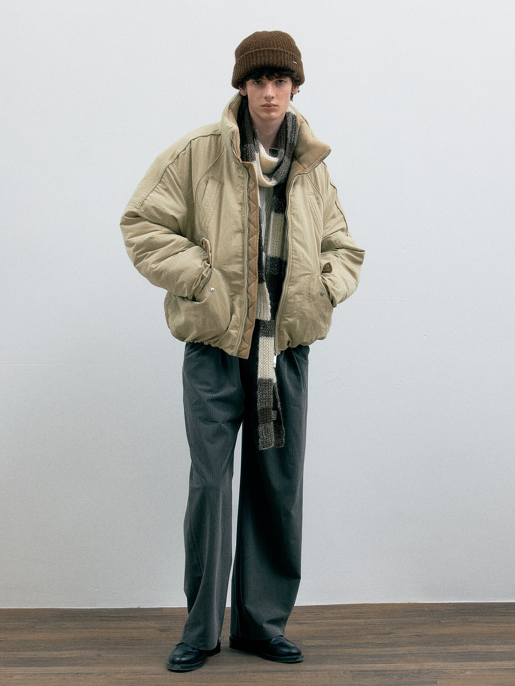 011 - Wrinkled Oversize Puffer Jacket - Image 8