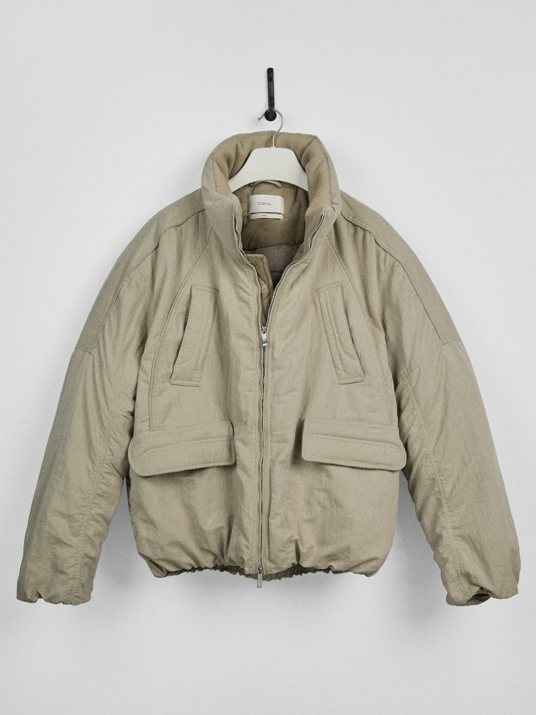 011 - Wrinkled Oversize Puffer Jacket - Image 9