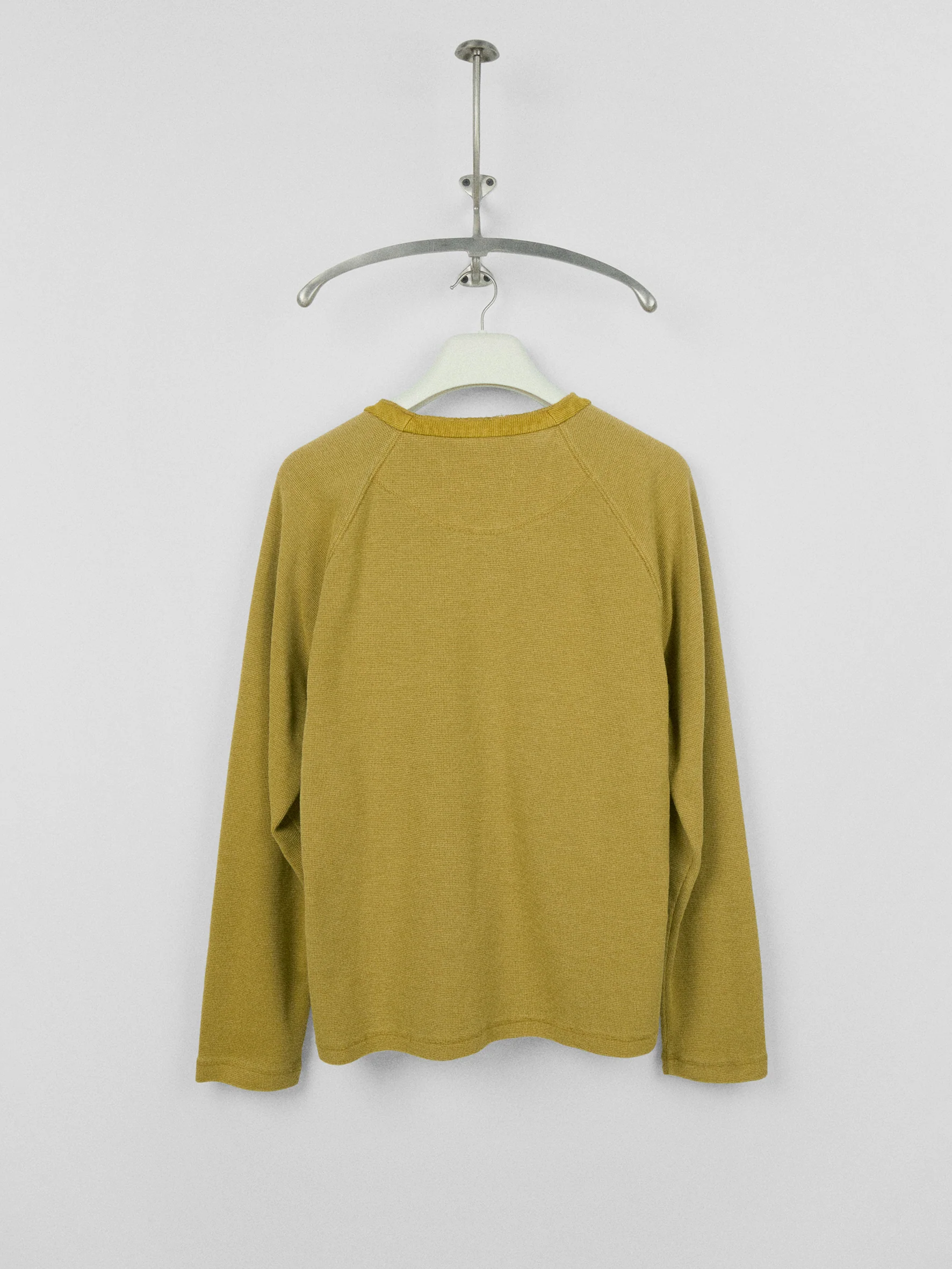 012 - Moccasin Memory Textured Henley - Image 6