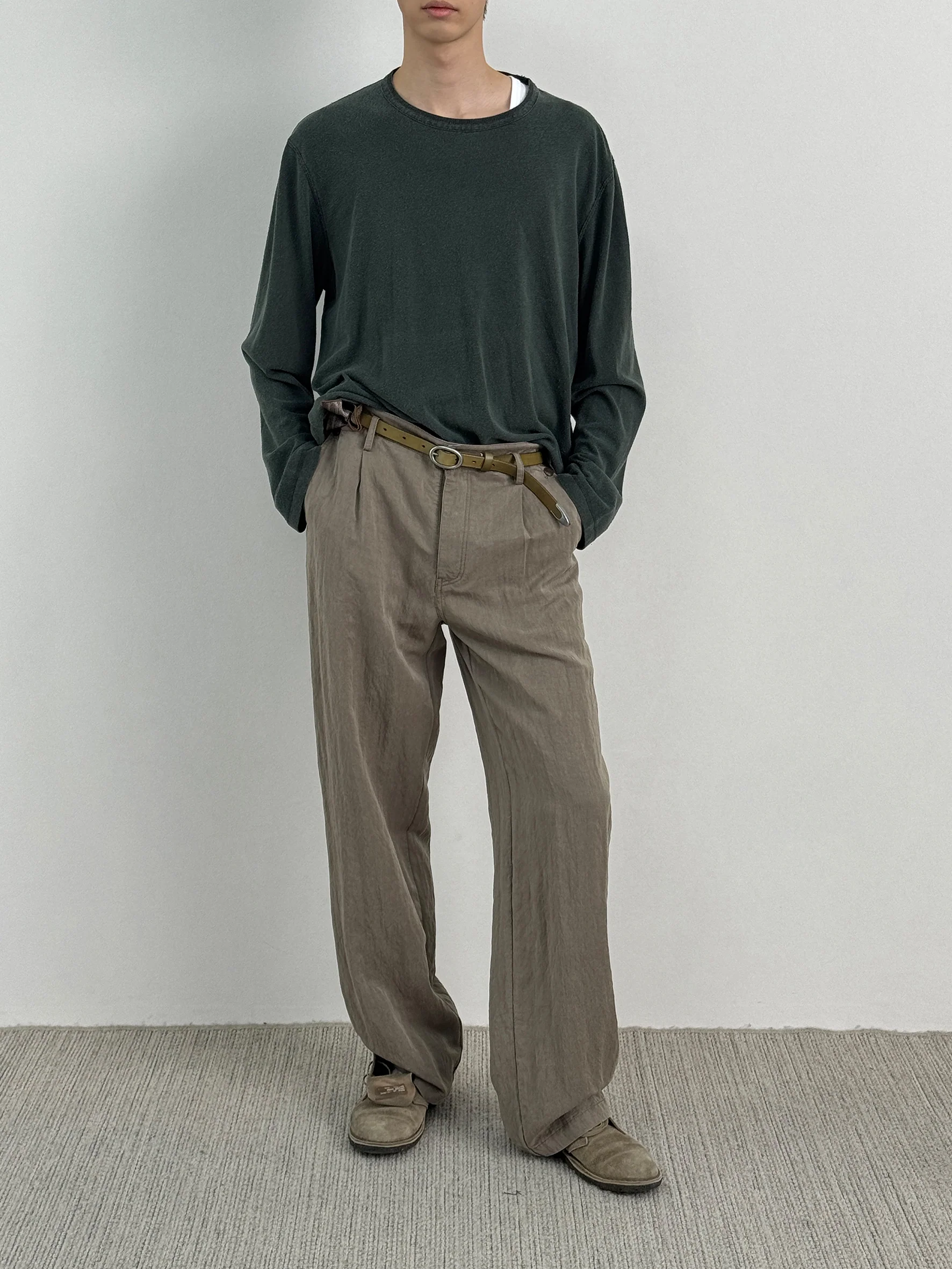 012 - Old Time Wardrobe Cotton Long-Sleeve T-shirt - Image 11