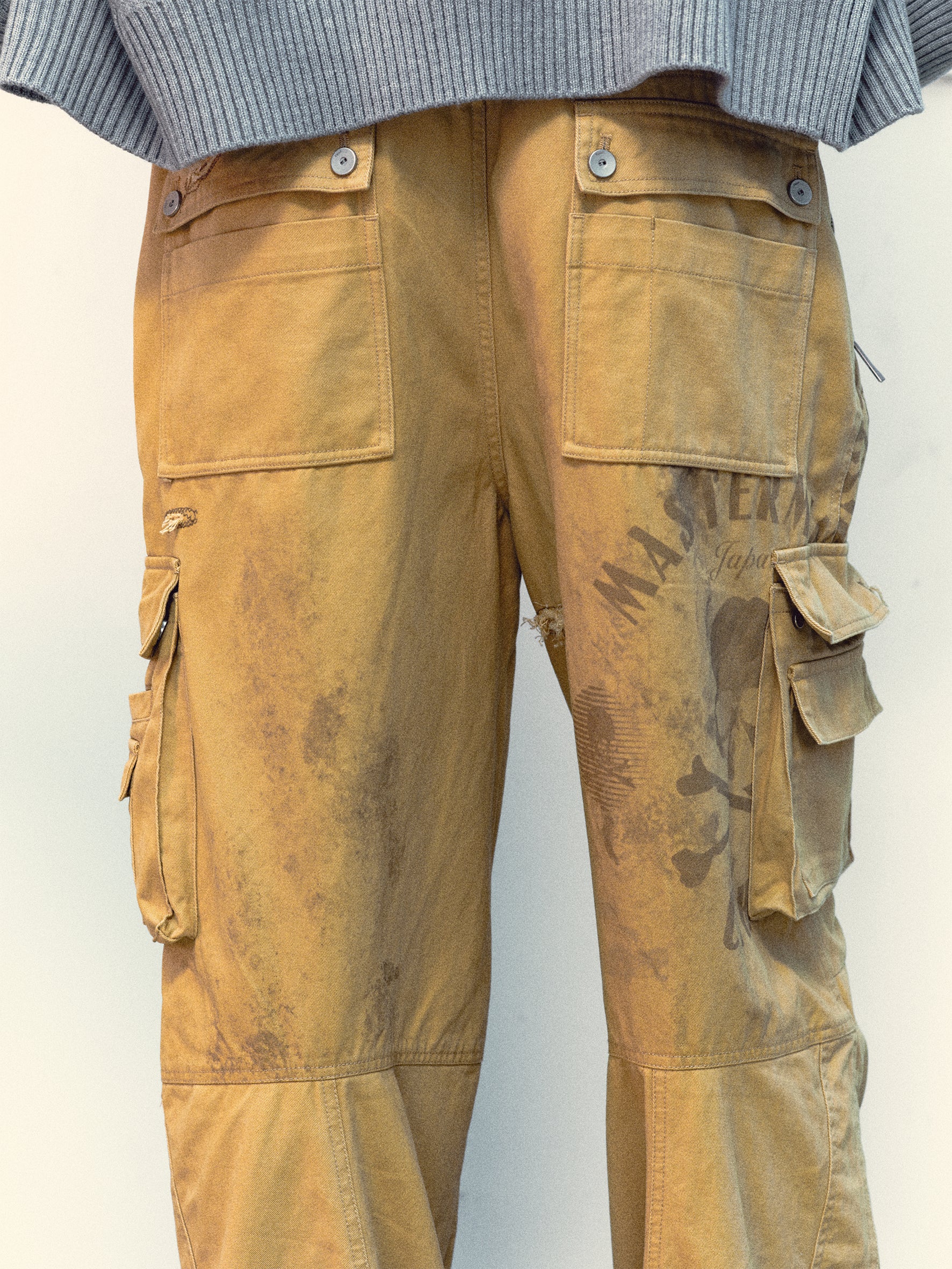 C2H4 x Mastermind JAPAN Vol.3 Construction Work Pants - Image 4