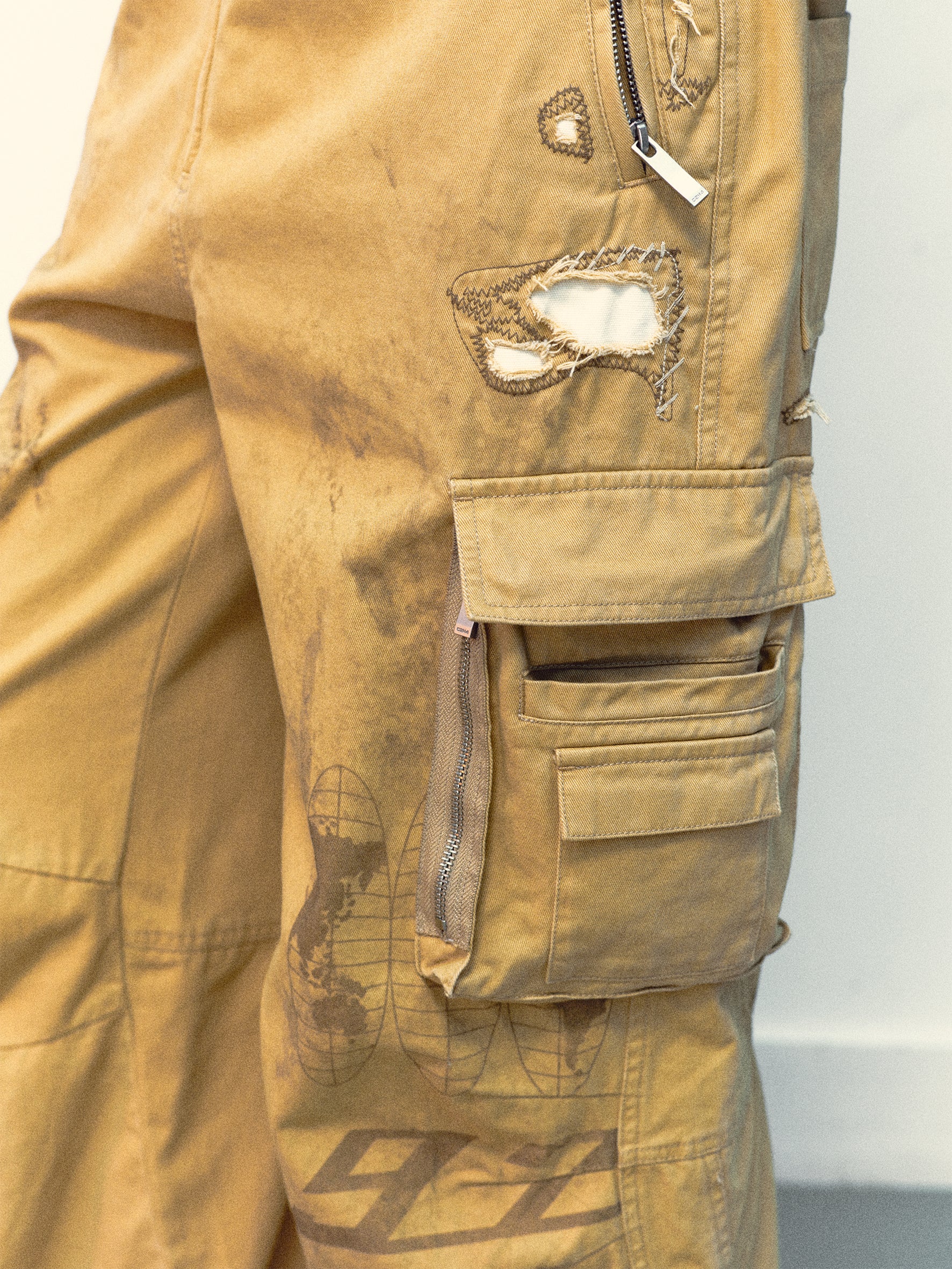 C2H4 x Mastermind JAPAN Vol.3 Construction Work Pants - Image 5