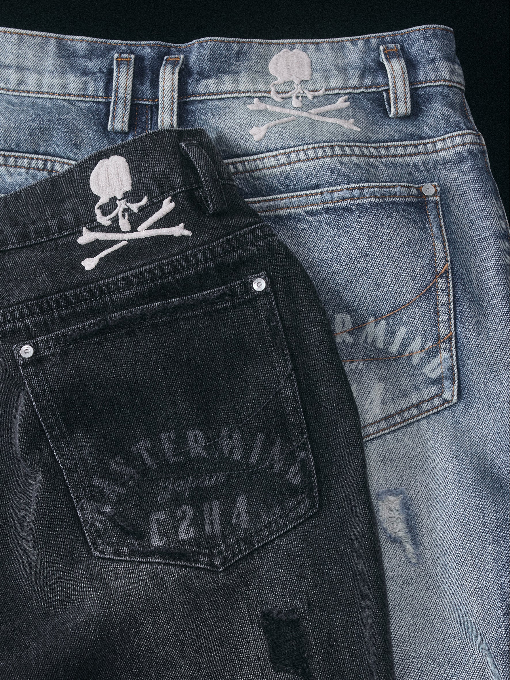 C2H4 x Mastermind JAPAN Vol.3 Totem Laser Jeans - Image 8