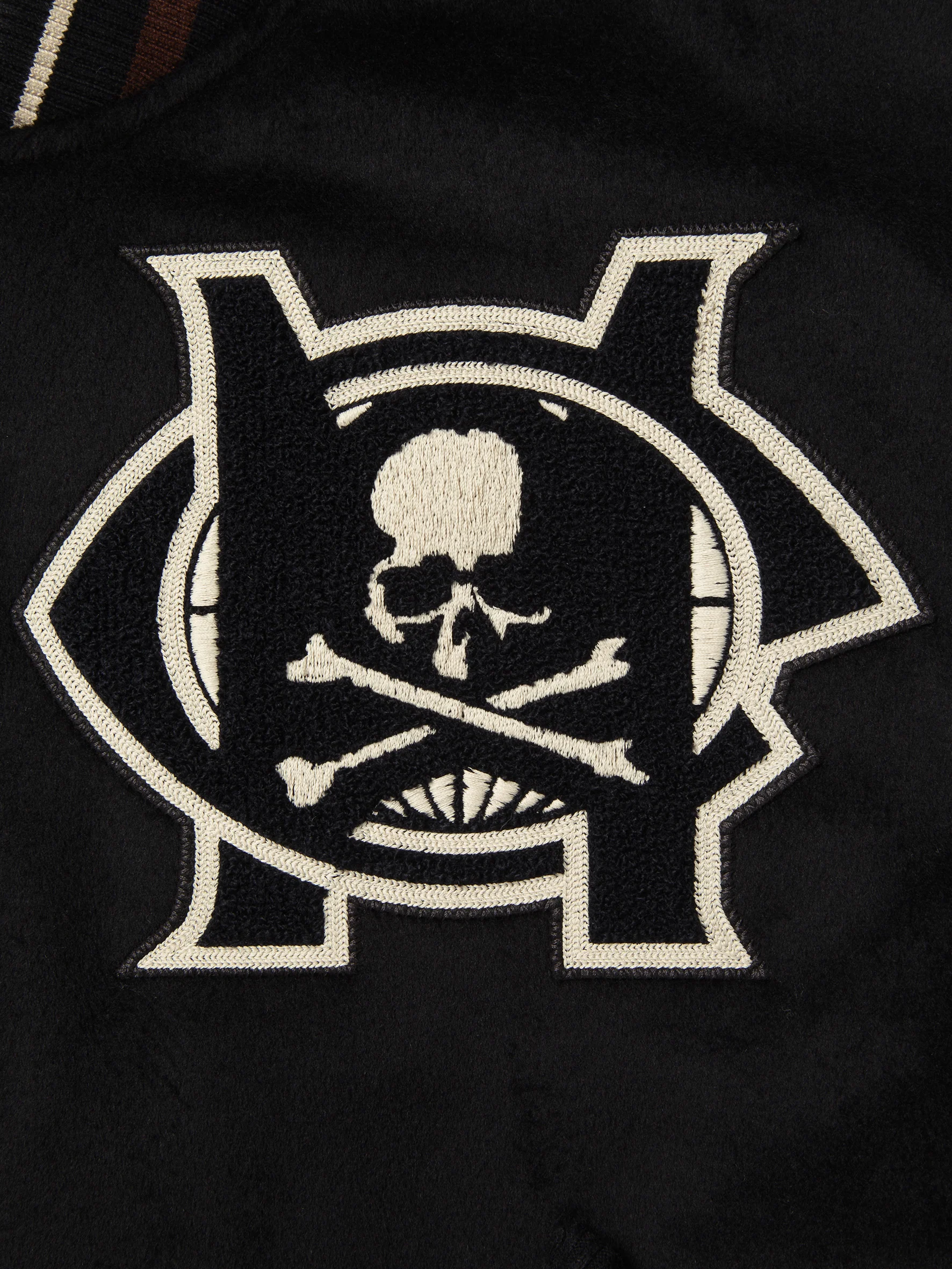 C2H4 x Mastermind JAPAN Vol.3 Curvilinear Varsity Jacket - Image 18