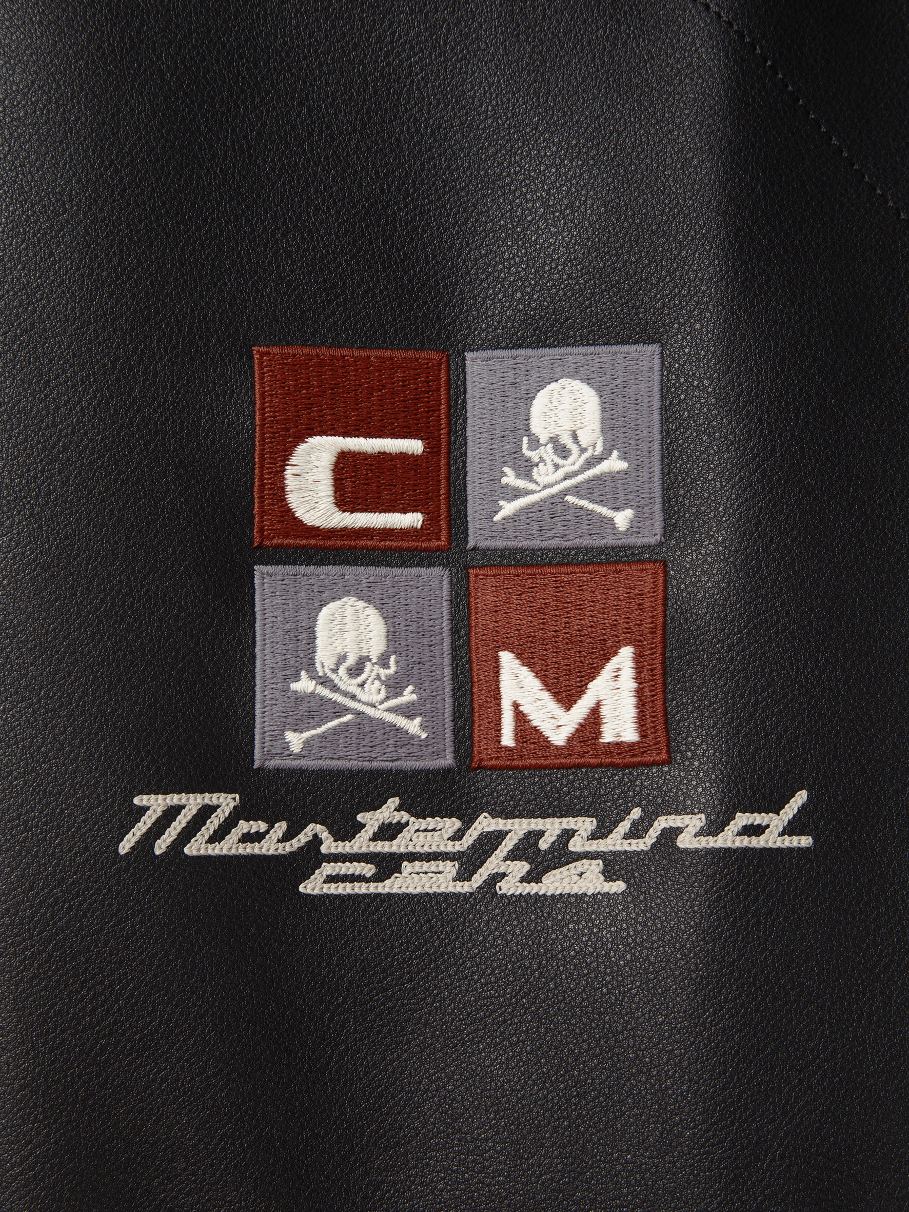 C2H4 x Mastermind JAPAN Vol.3 Curvilinear Varsity Jacket - Image 21