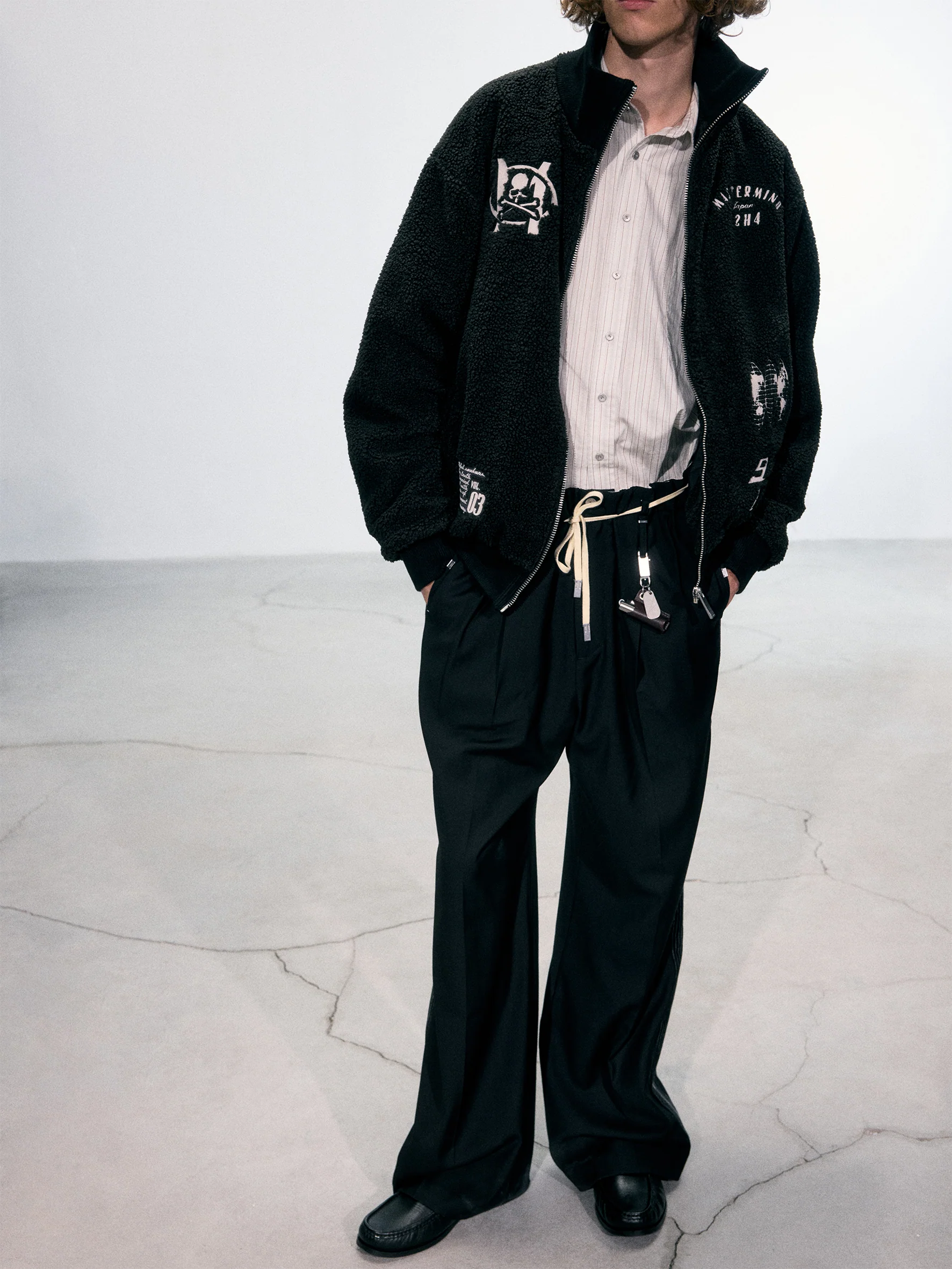 C2H4 x Mastermind JAPAN Vol.3 Fleece Jacket - Image 4